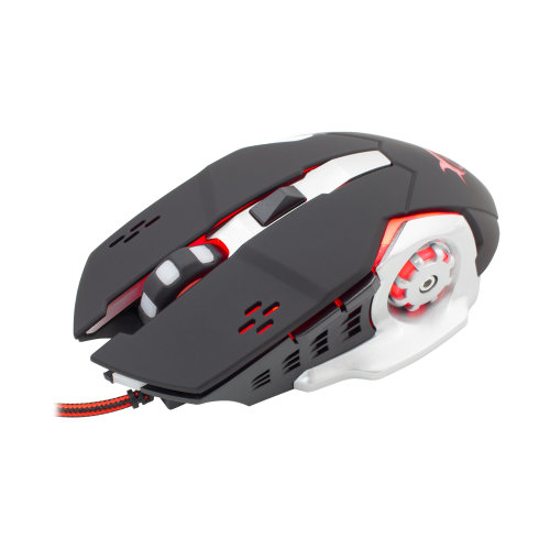 Miš White Shark GM-1801 LEONIDAS Crni / 3200 dpi