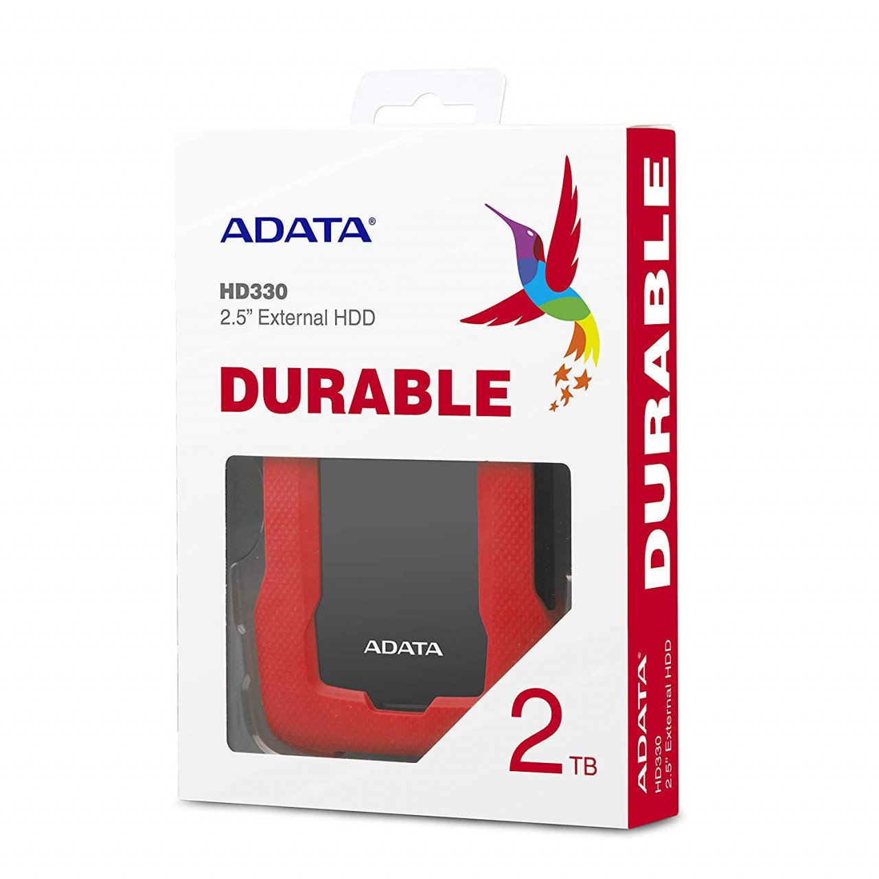 Externi HDD Adata HD330 2TB Durable Crno/Crveni