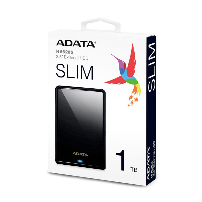 HDD EXT Adata HV620S Slim 1TB Black