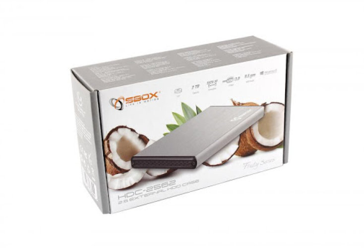 HDD Kućište SBOX HDC-2562-USB-3.0 bijeli