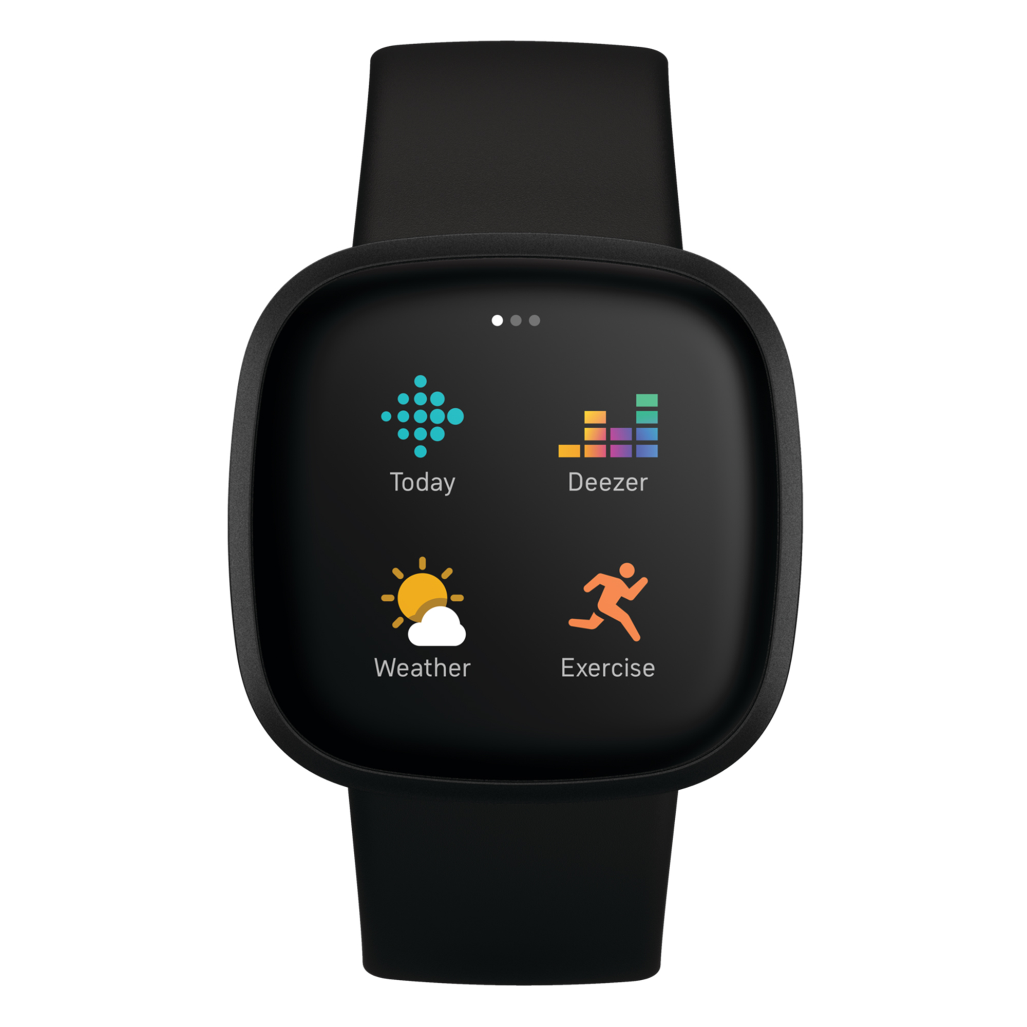 Pametni sat Fitbit Versa 3 FB511BKBK GPS Black/Black Aluminum | Naruči ...