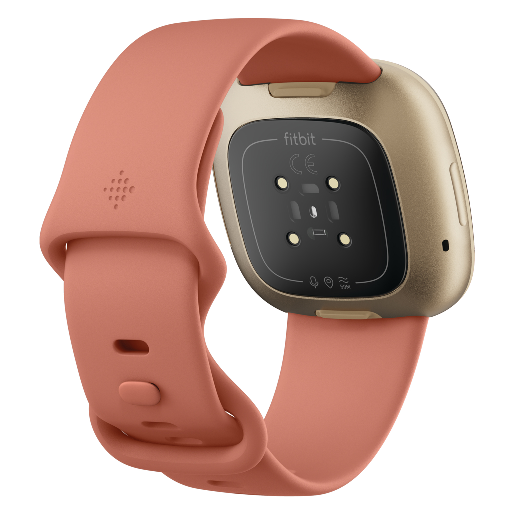 Sat Fitbit Versa 3 FB511GLPK Pink Clay/Soft Gold Aluminum