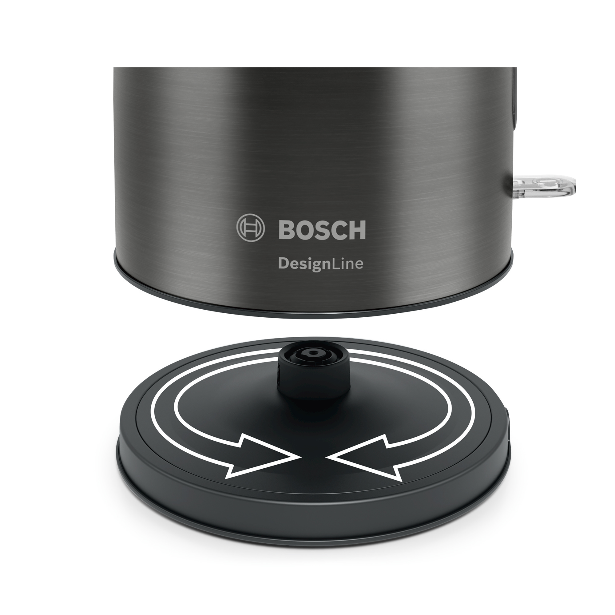 Kuhalo za vodu Bosch TWK5P475 DesignLine 1.7 l Graphite