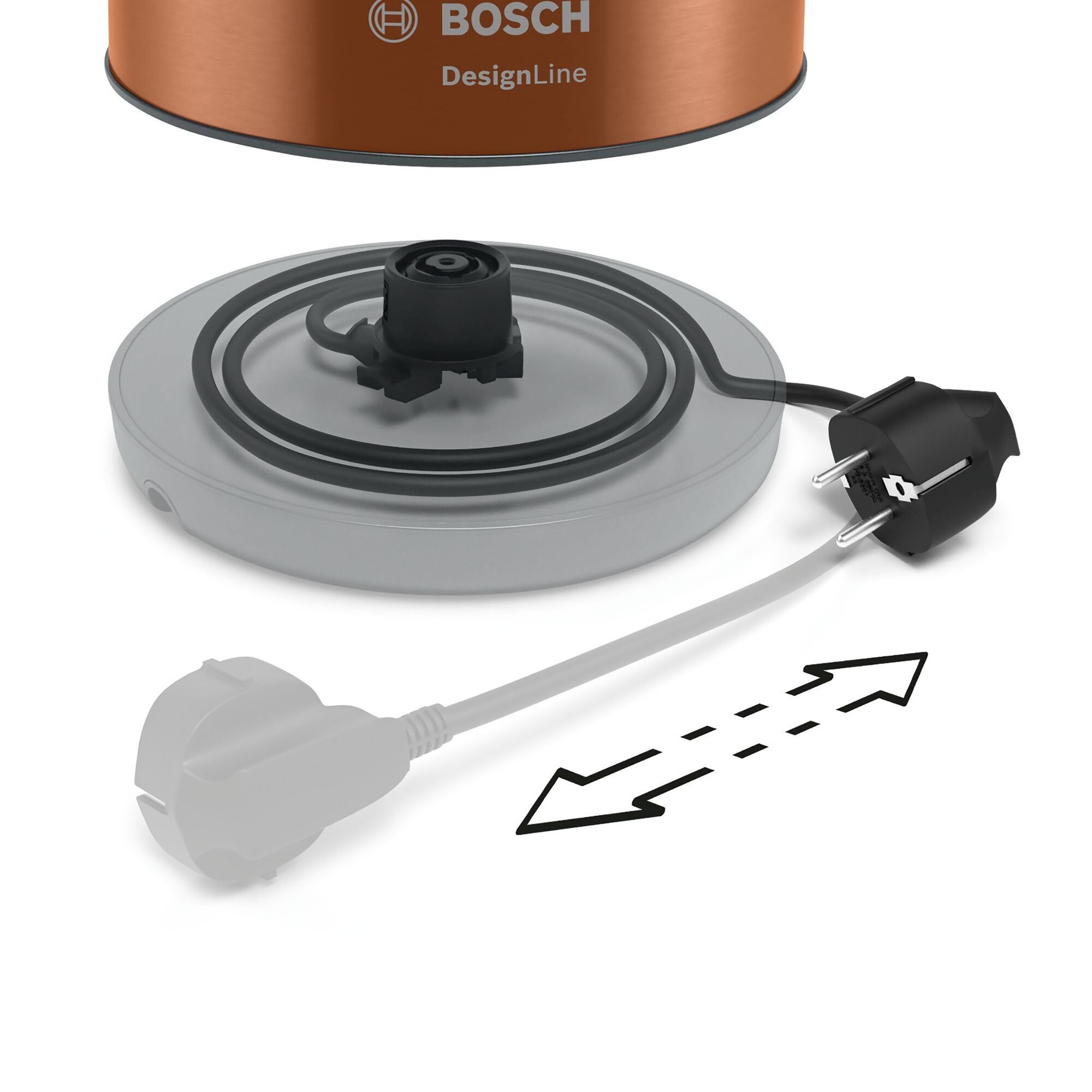 Kuhalo za vodu Bosch TWK4P439 DesignLine