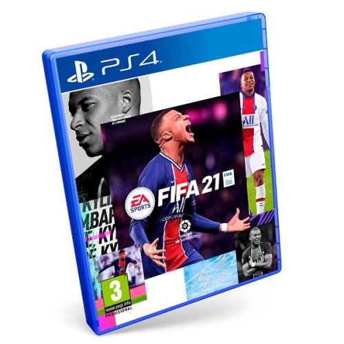 Play Station 4 500GB F Chassis Black + FIFA 21 PS4 VCH