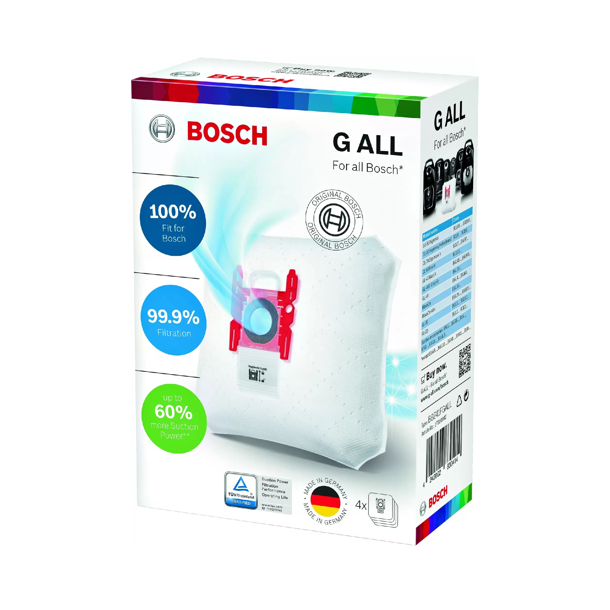 Vrećica za Bosch usisivač BBZ41FGALL