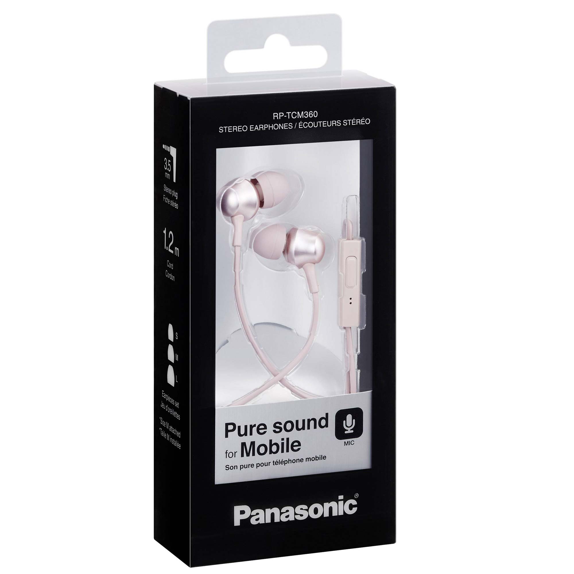 Slušalice Panasonic RP-TCM360E-P