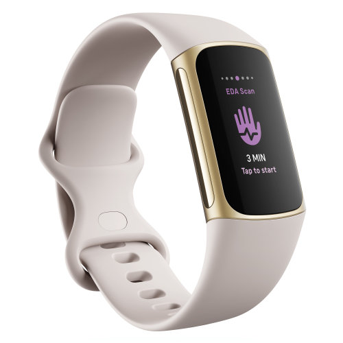 Tracker Fitbit Charge 5 FB421GLWT Gold/Lunar White