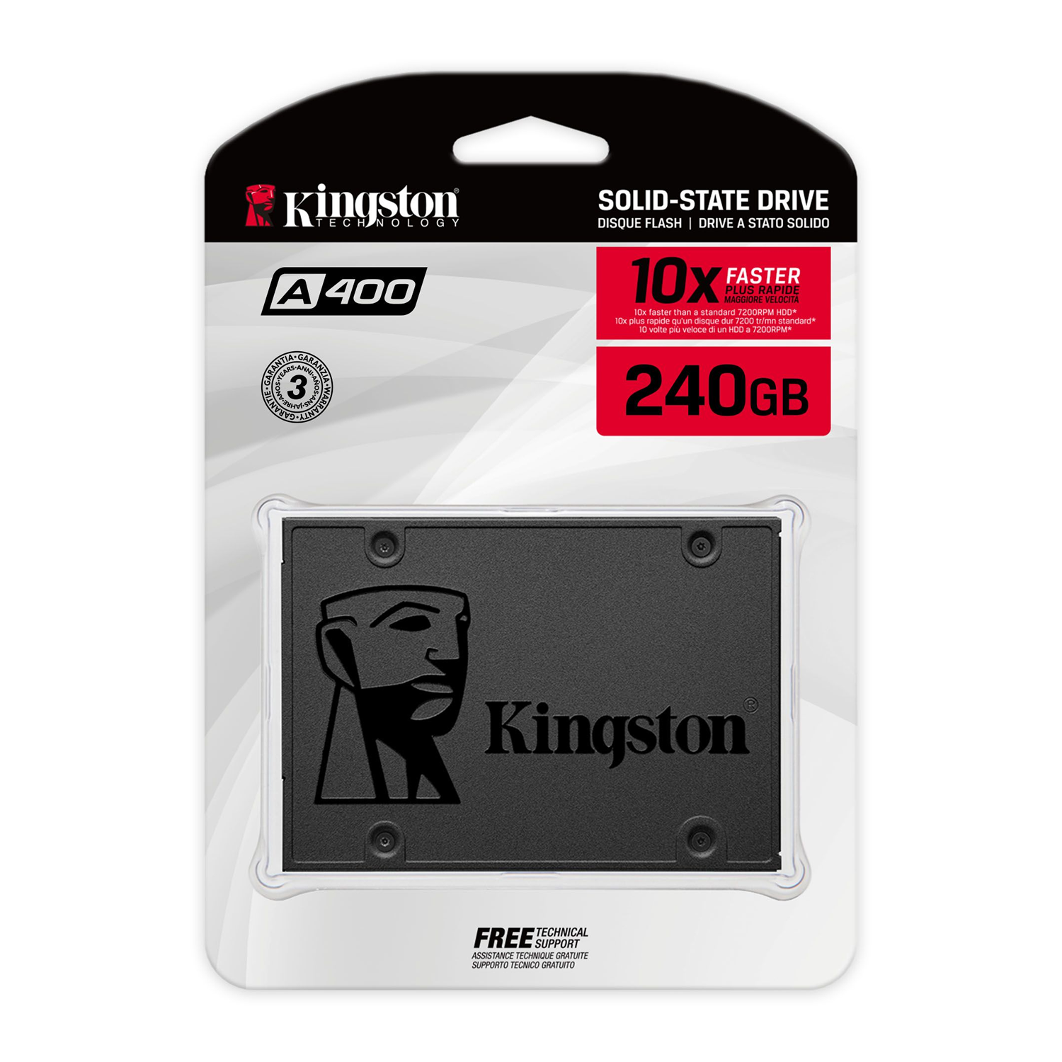 SSD Kingston 240GB A400 2,5