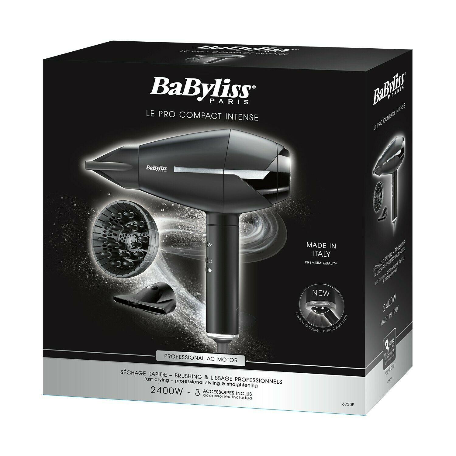 Сколько гарантия на фен babyliss