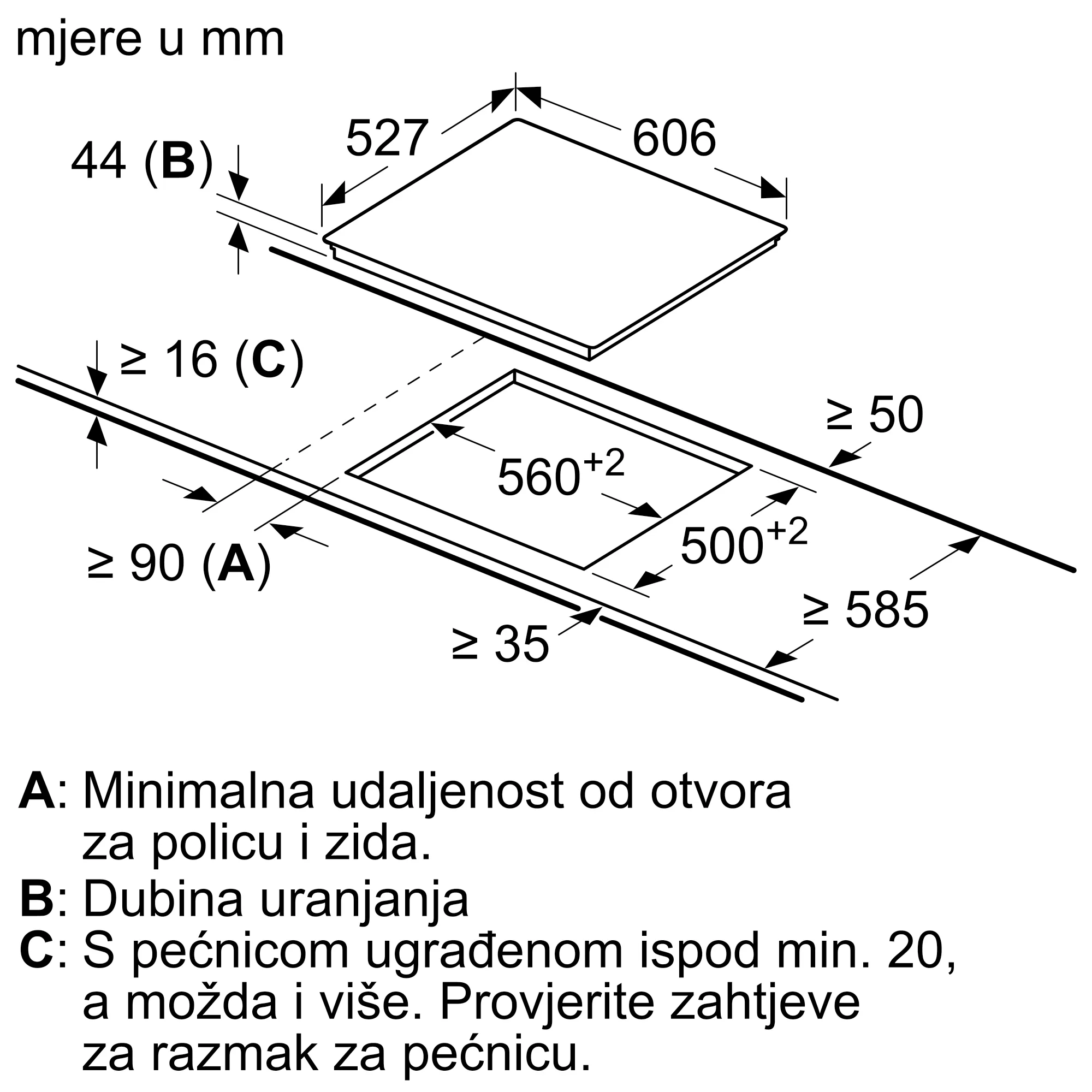 Ugradbena ploča Bosch PKN675DP1D