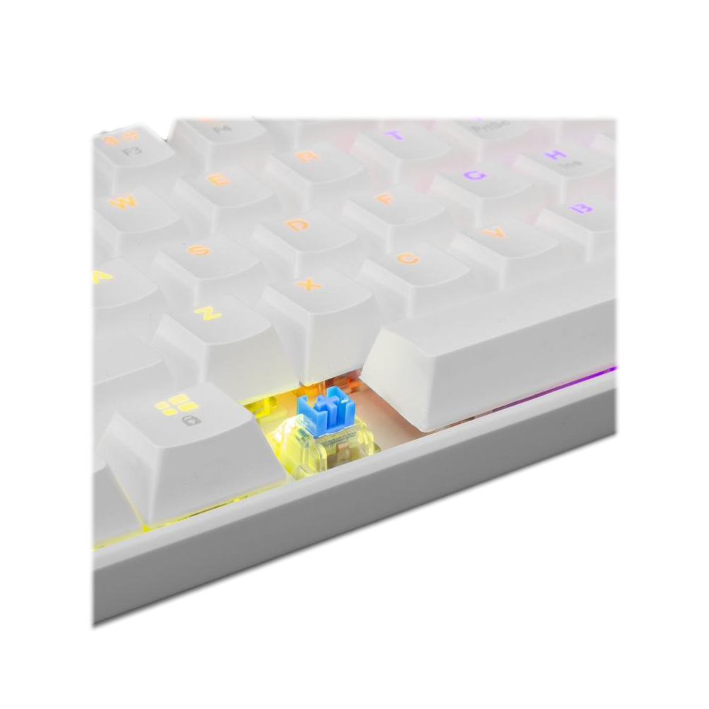 Tastatura White Shark GK-2022 SHINOBI Bijela - Mehanička / HR - Plavi Switchevi