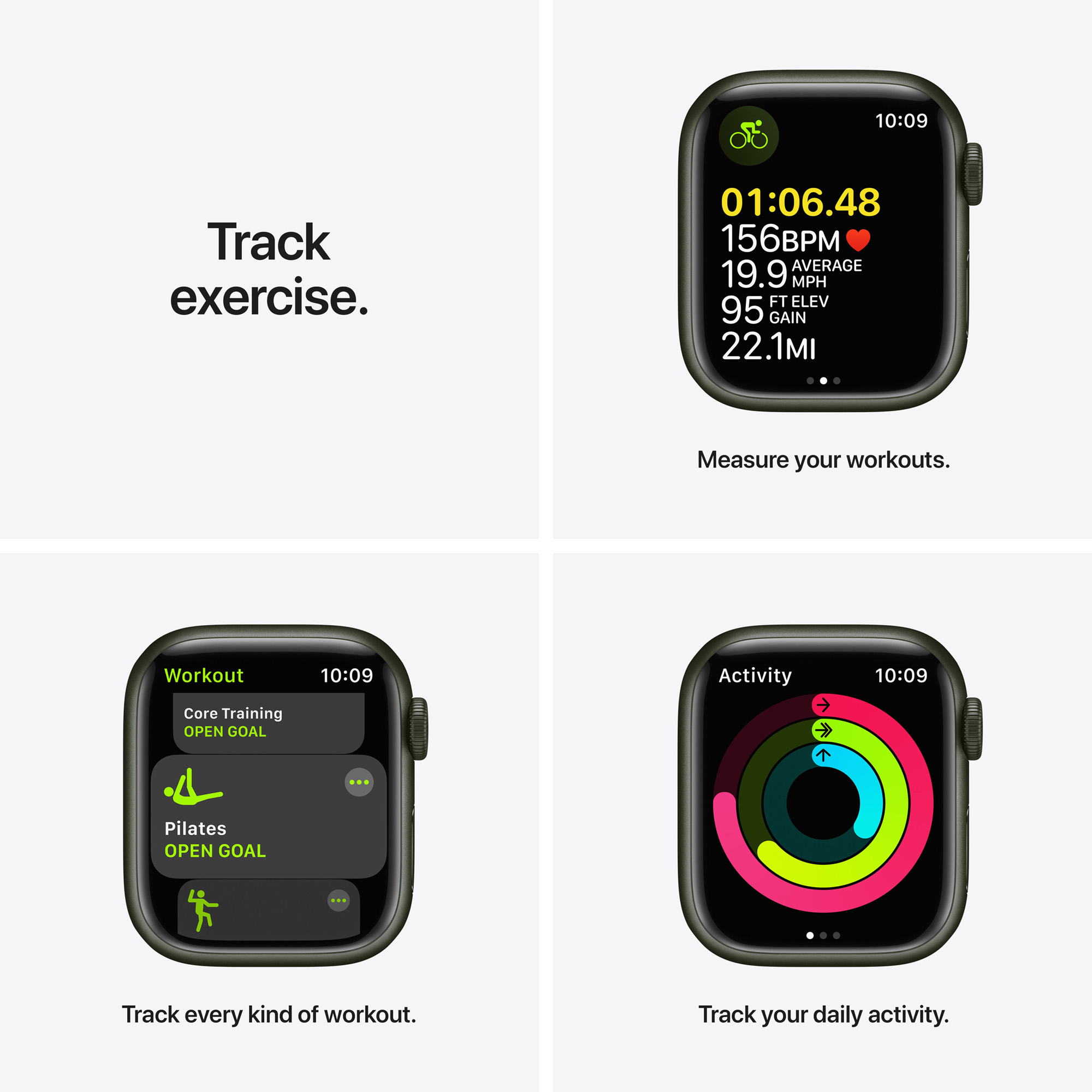 Apple Watch S7 GPS 41mm Green