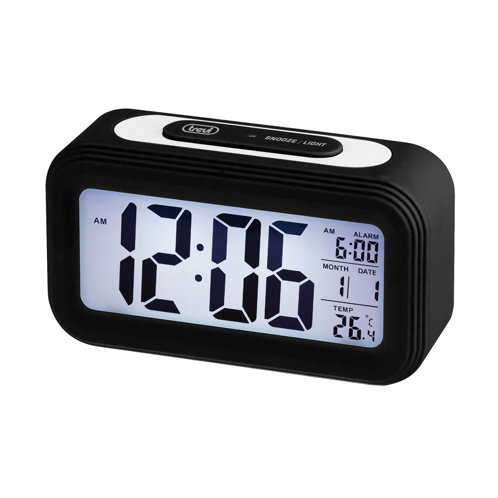 Budilica Trevi SLD 3068 S Digital Alarm Clock Black
