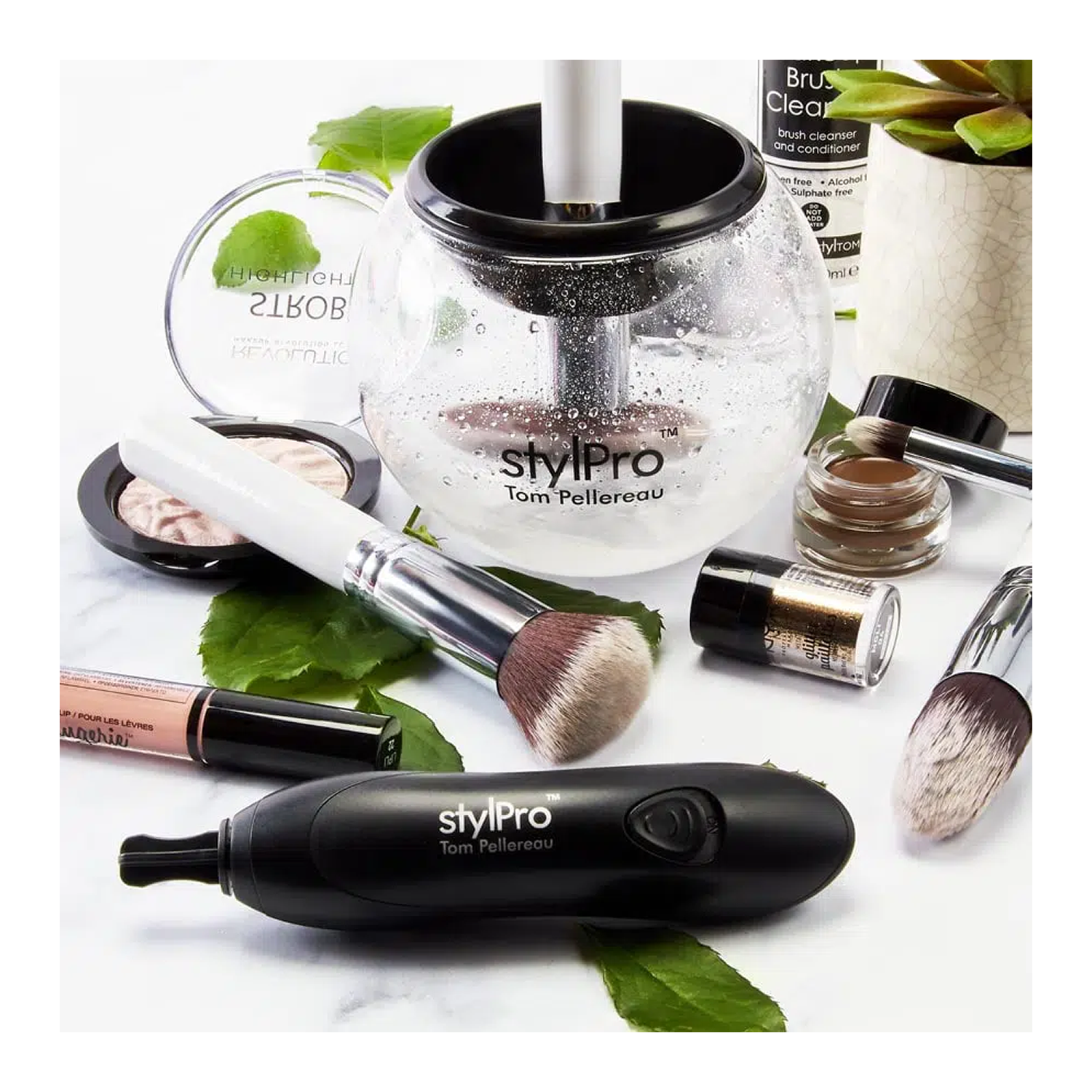 StylPro SET za čišćenje i sušenje make-up kistova