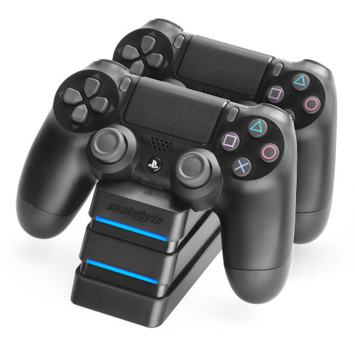 Stanica za punjenje kontrolera Snakebyte PS4 Twin Charge 4 Black