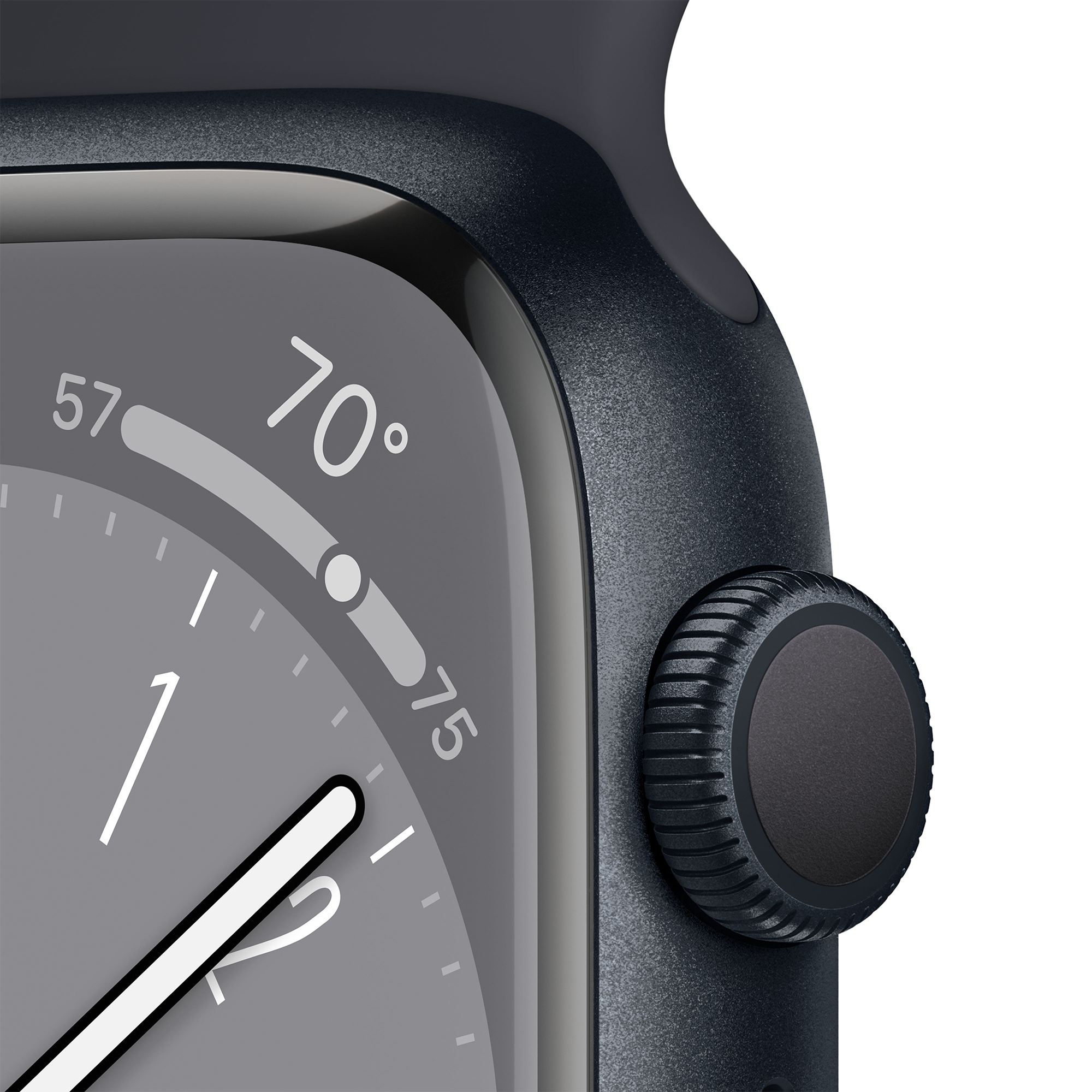 Apple Watch S8 GPS 45mm Midnight Aluminium Case With Midnight Sport 