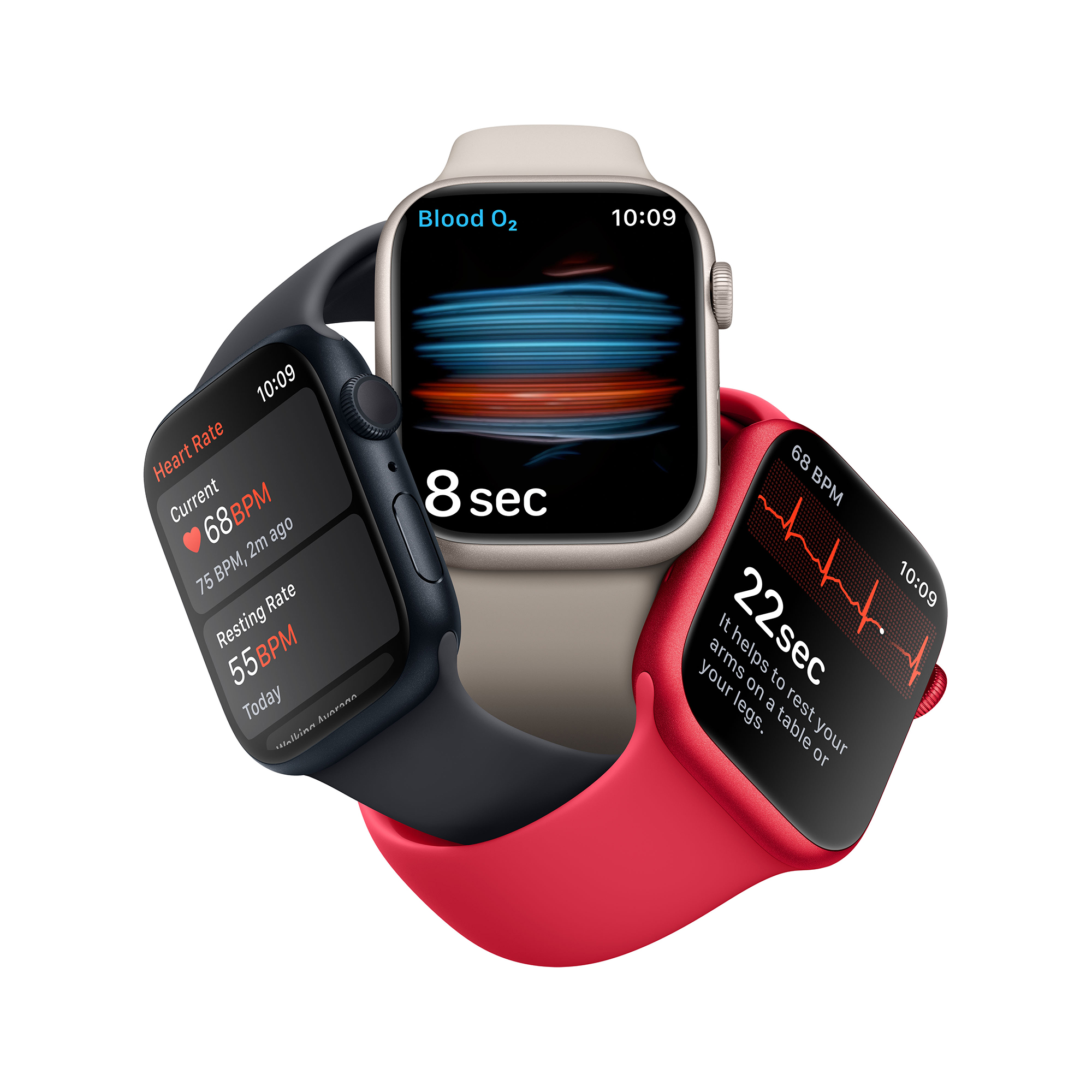 Apple Watch S8 GPS 45mm Midnight Aluminium Case With Midnight Sport 