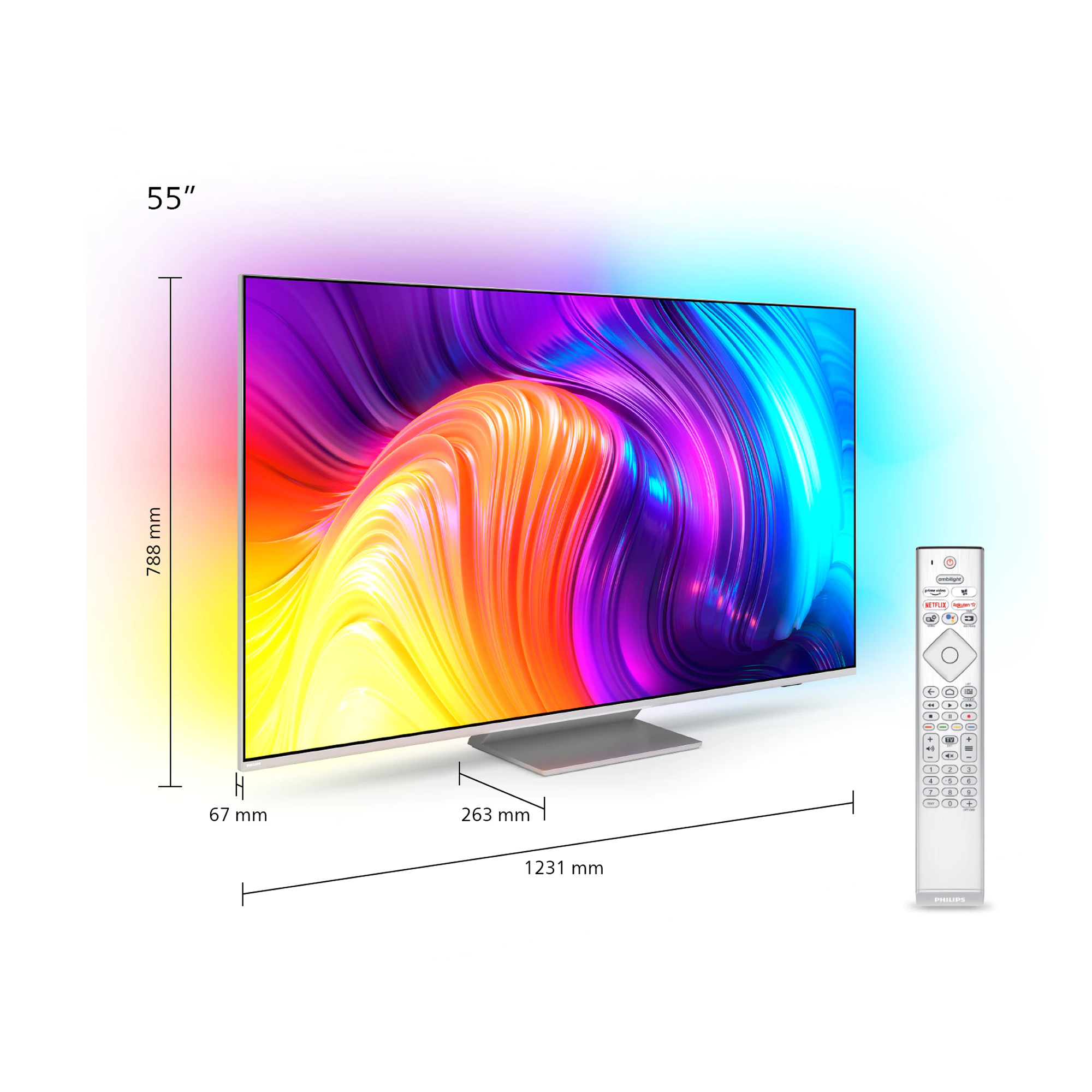 55 139cm The One 4K UHD LED Android Philips TV 50PUS8556 12 Naru i 