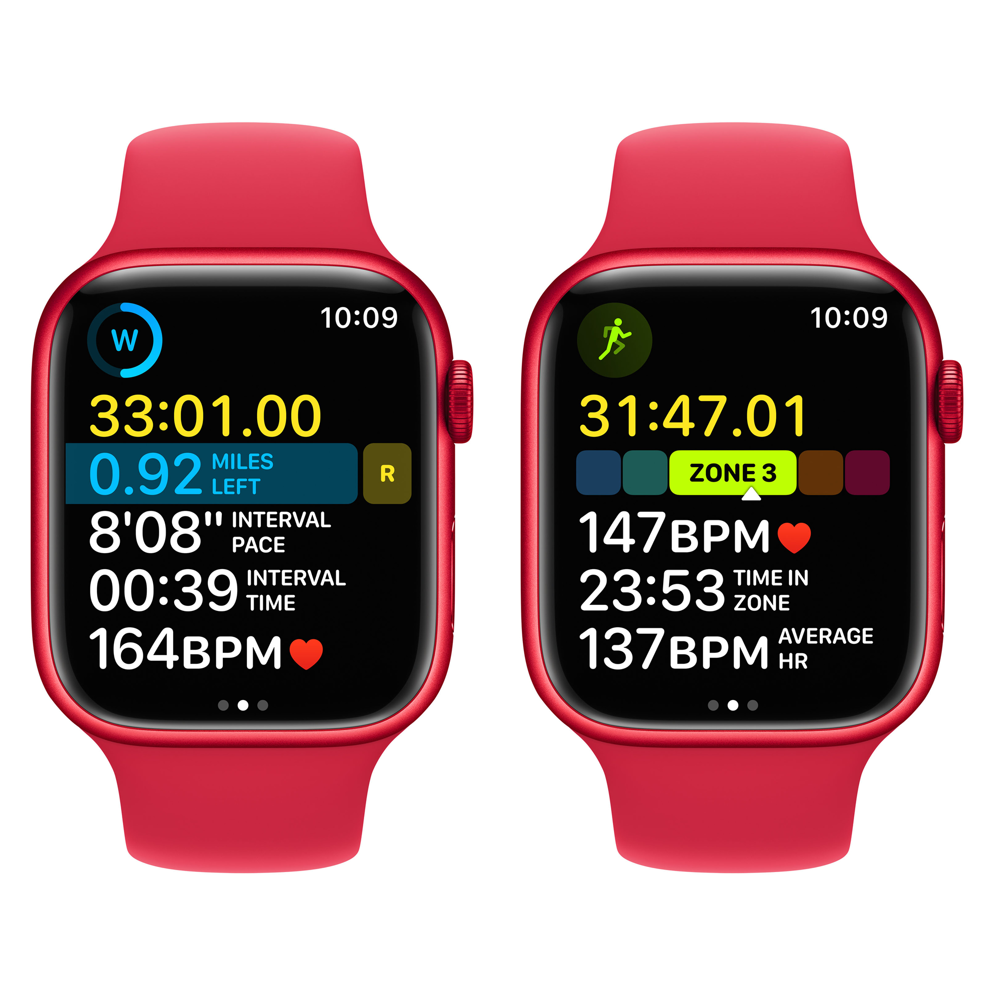 Apple Watch S8 GPS 45mm (PRODUCT)RED Aluminium Case with (PRODUCT)RED Sport Band - Regular