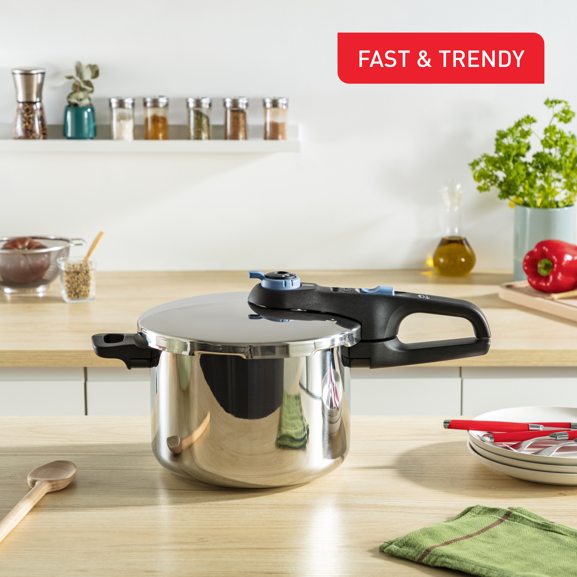 Lonac Tefal P2580701 Secure Trendy 6l