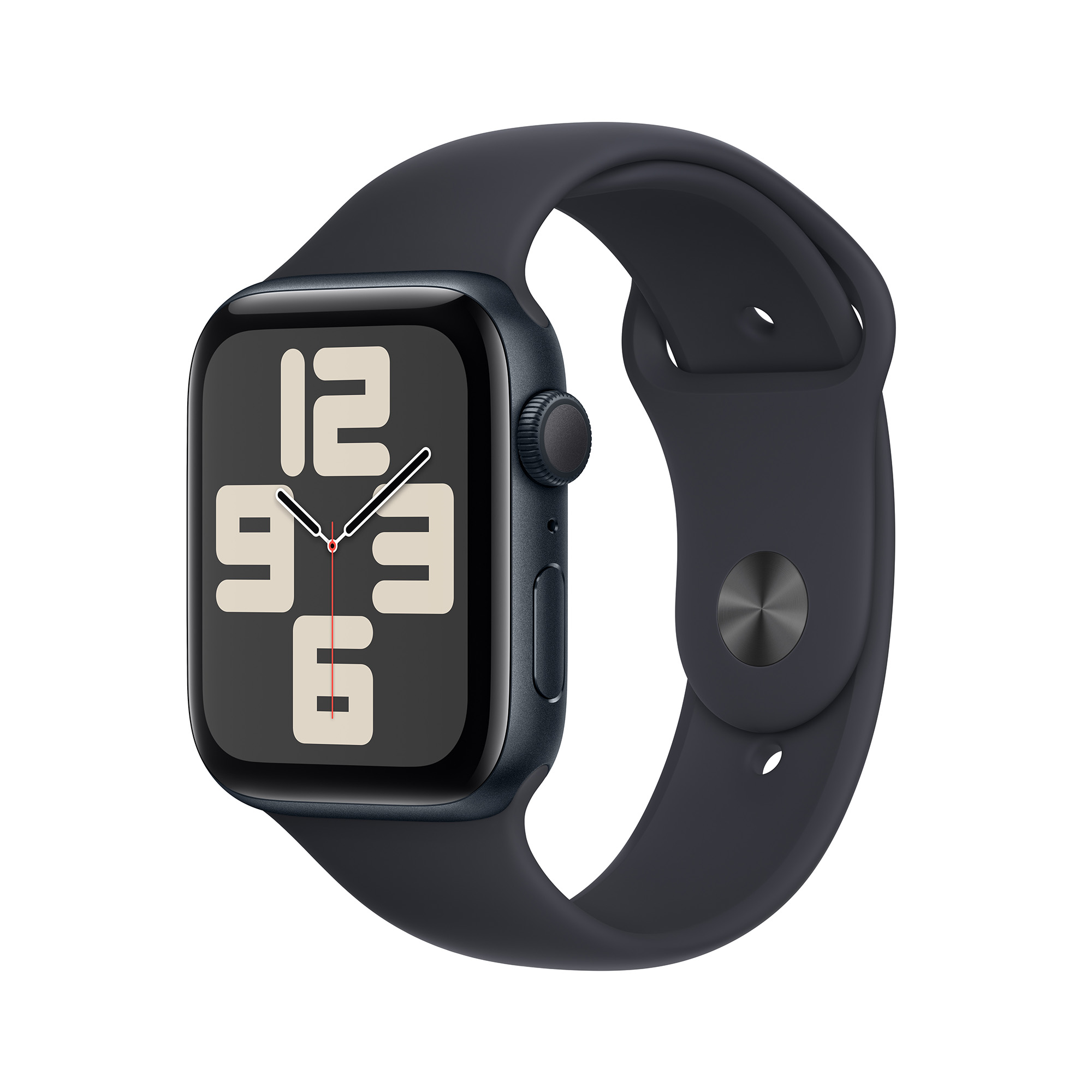 Apple Watch SE GPS (2. gen) 44mm Midnight Aluminium Case with Midnight Sport Band - S/M