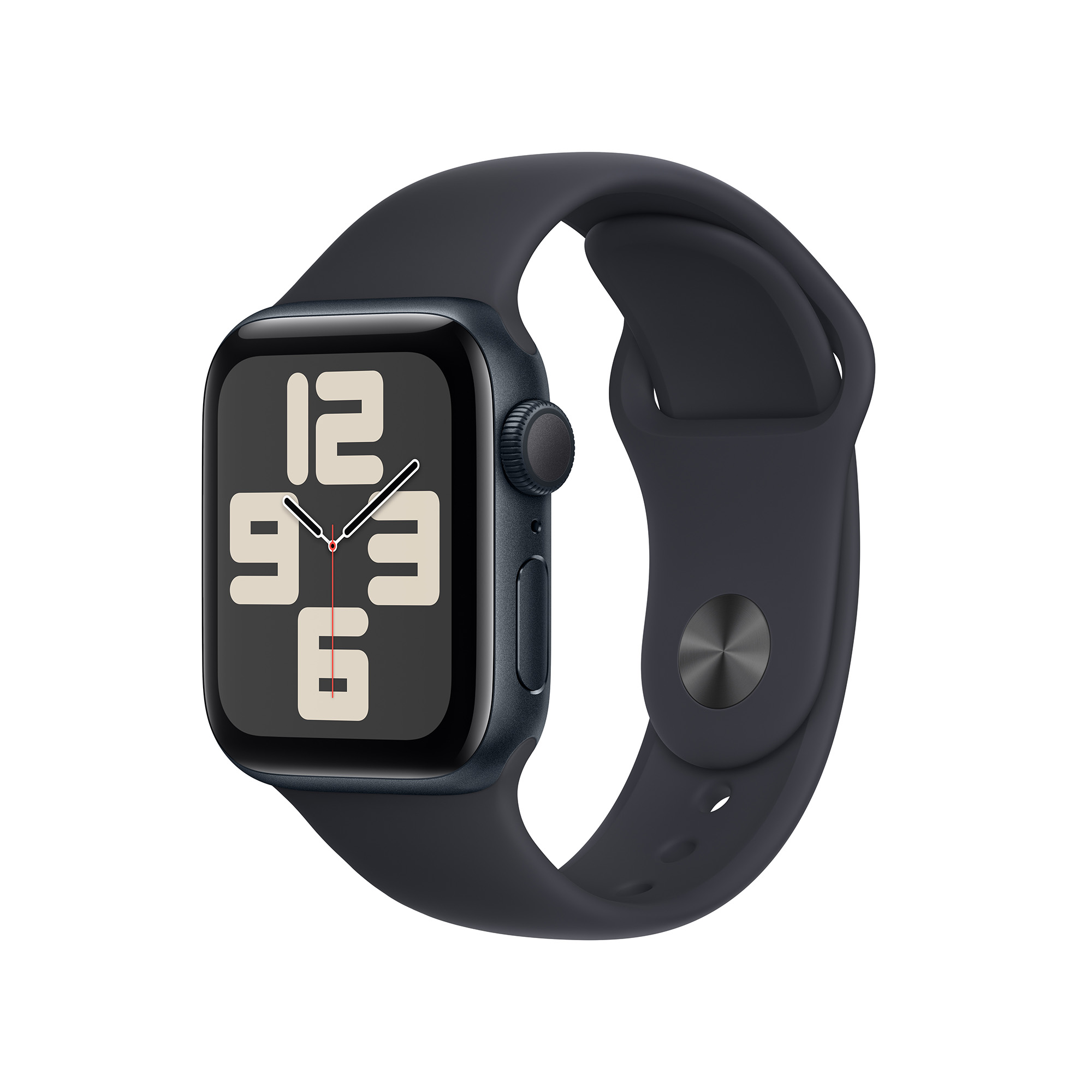 Apple Watch SE (2. gen) GPS 40mm Midnight Aluminium Case with Midnight Sport Band - M/L