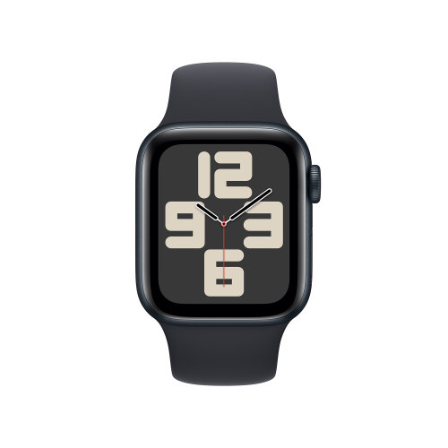Apple Watch SE (2. gen) GPS 40mm Midnight Aluminium Case with Midnight Sport Band - M/L