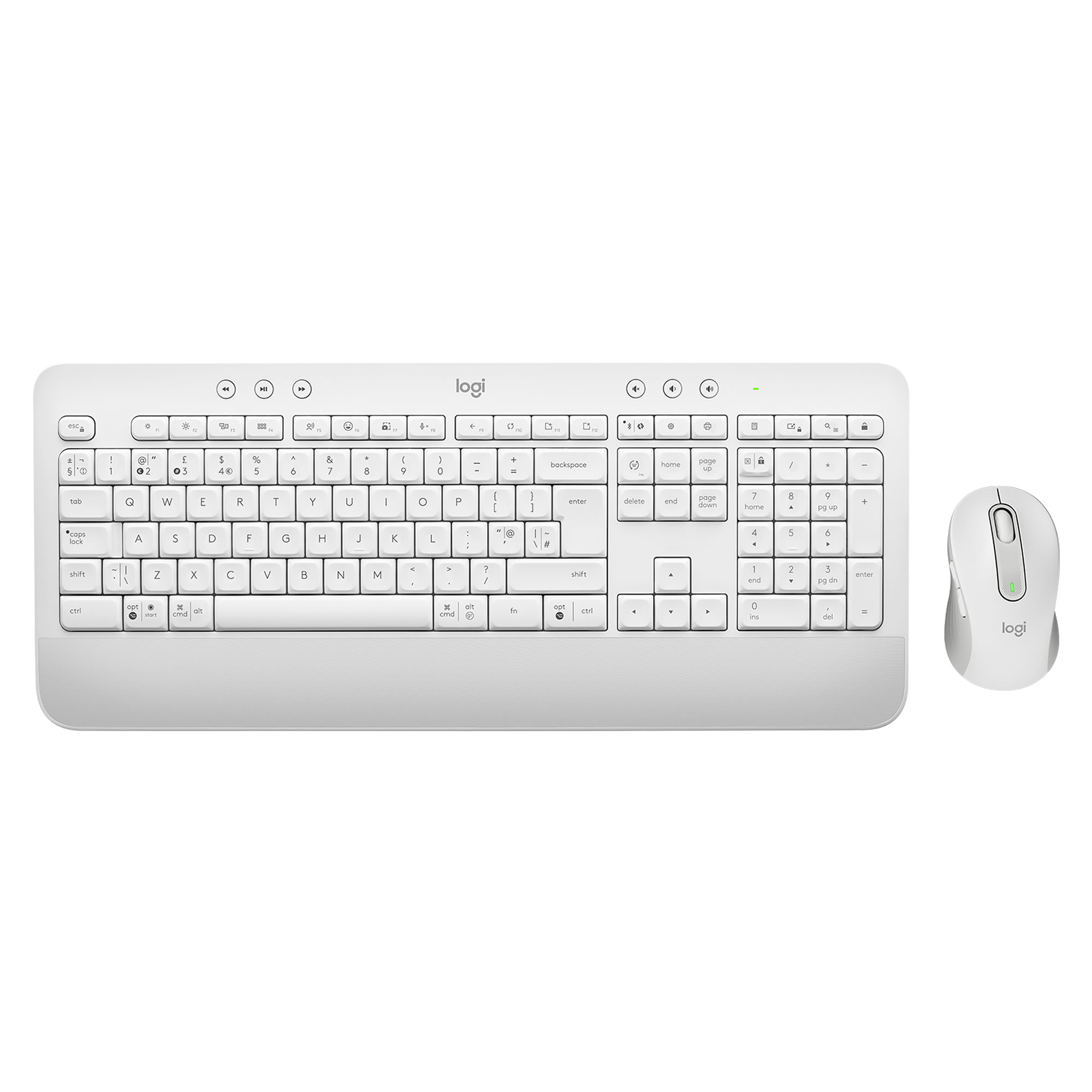 Tastatura + Miš Logitech MK650 Signature White