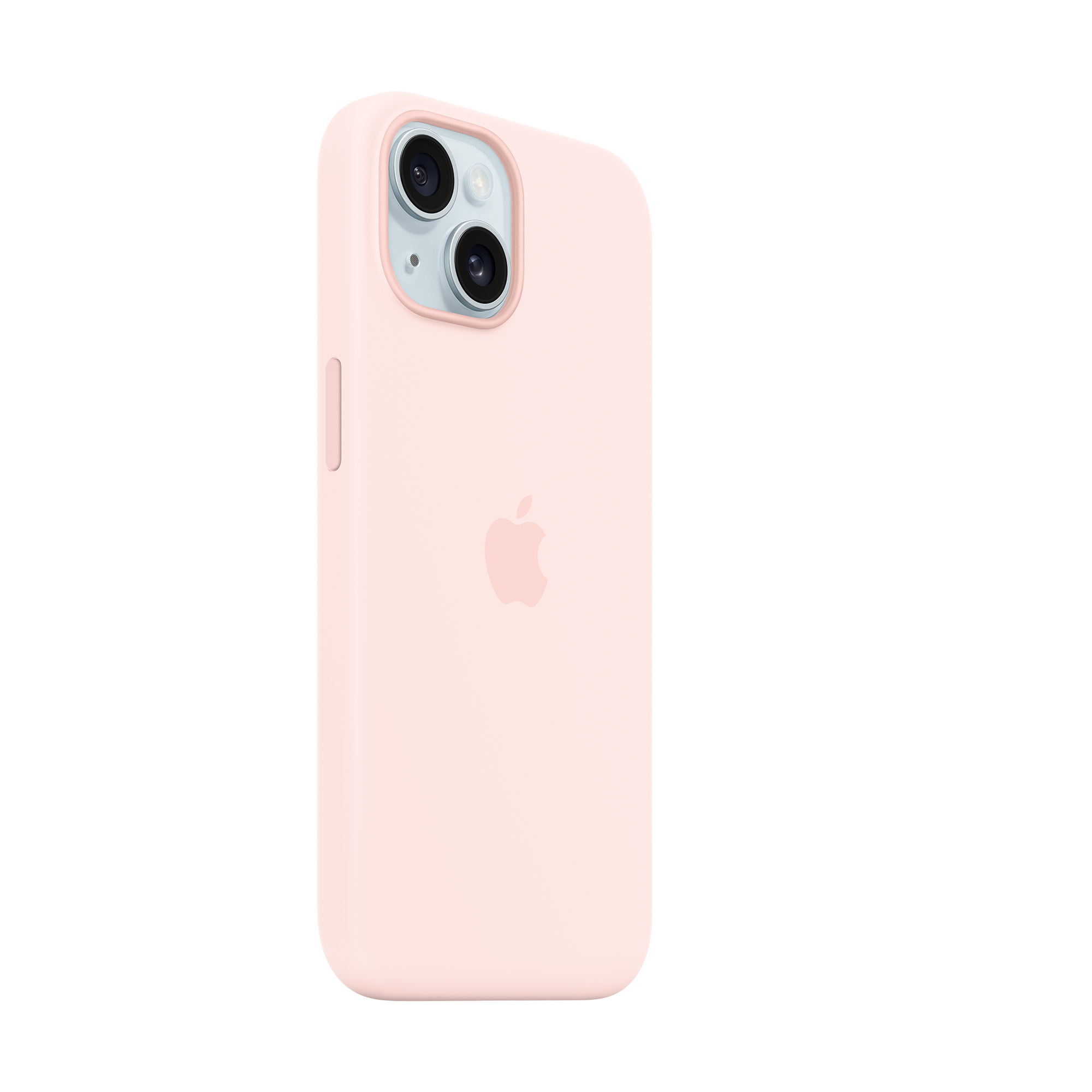 Apple iPhone 15 Silicone Case with MagSafe - Light Pink