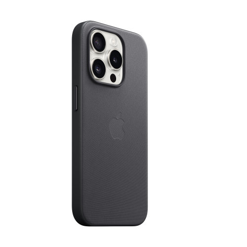 Apple iPhone 15 Pro FineWoven Case with MagSafe - Black