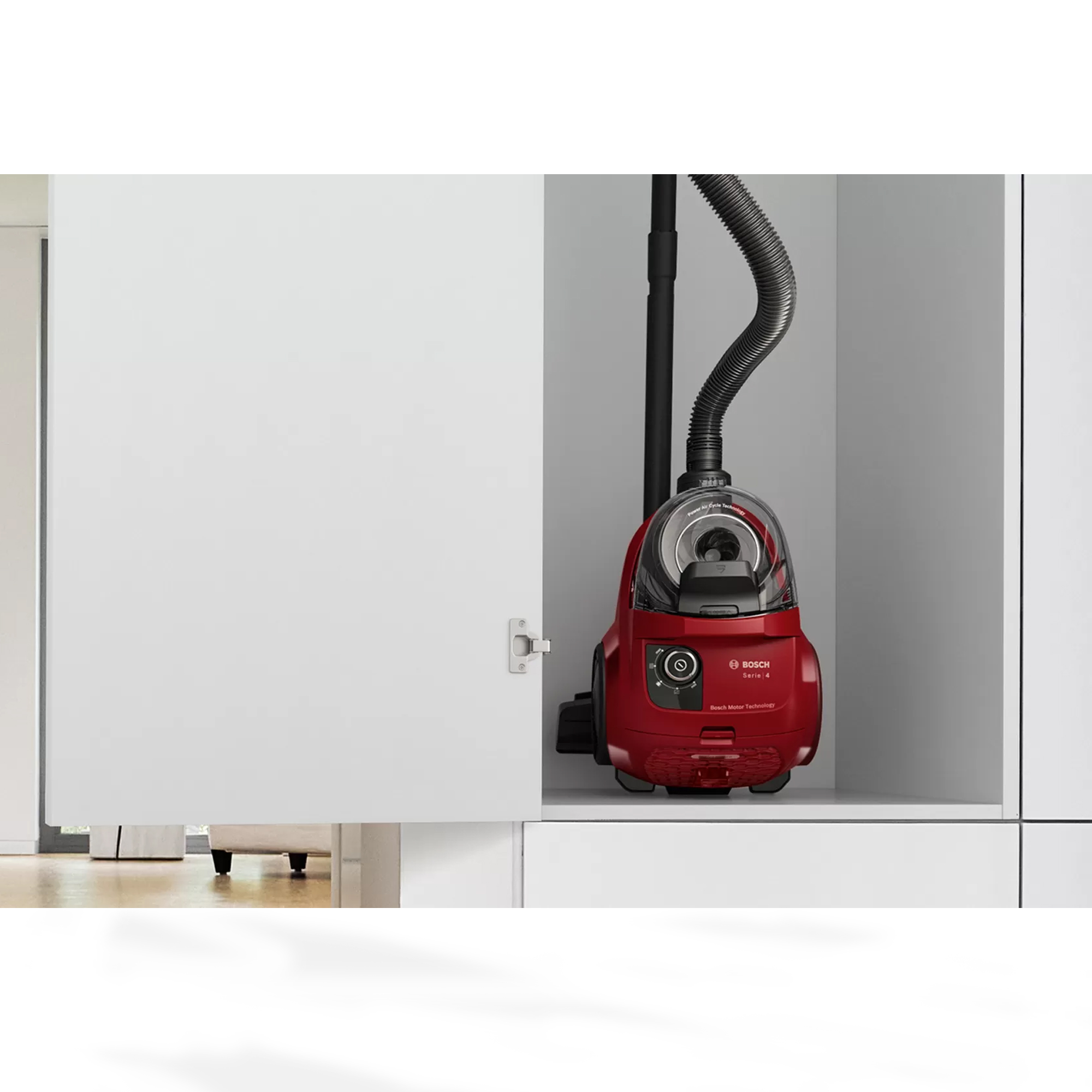 Usisivač sa posudom Bosch BGC21X350 Serie 4 Crvena