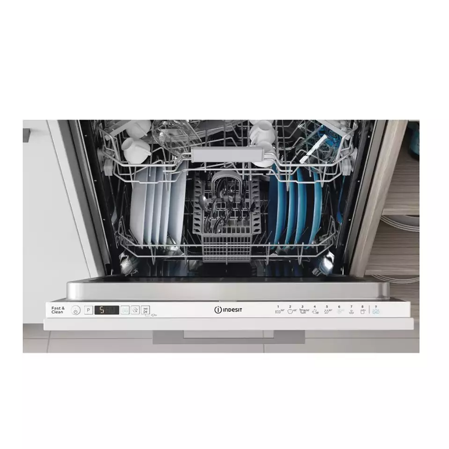 Ugradbena mašina za pranje suđa Indesit D2I HD524 A