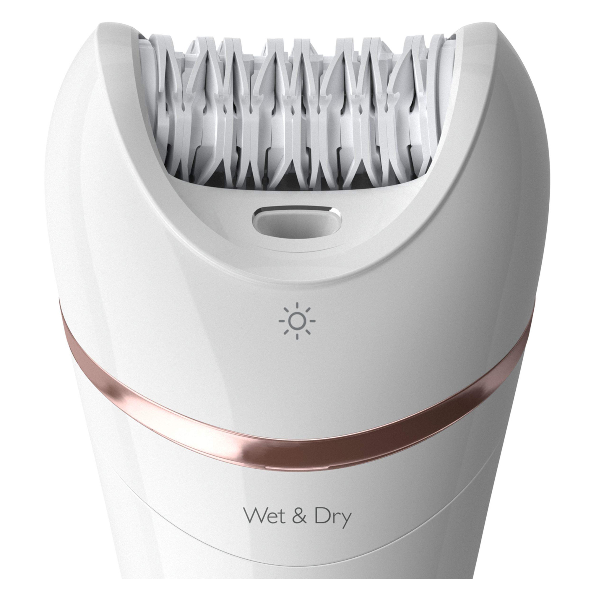 Philips Epilator Serija 8000 BRE700/00 – Za noge i tijelo, Wet & Dry + 3 nastavka
