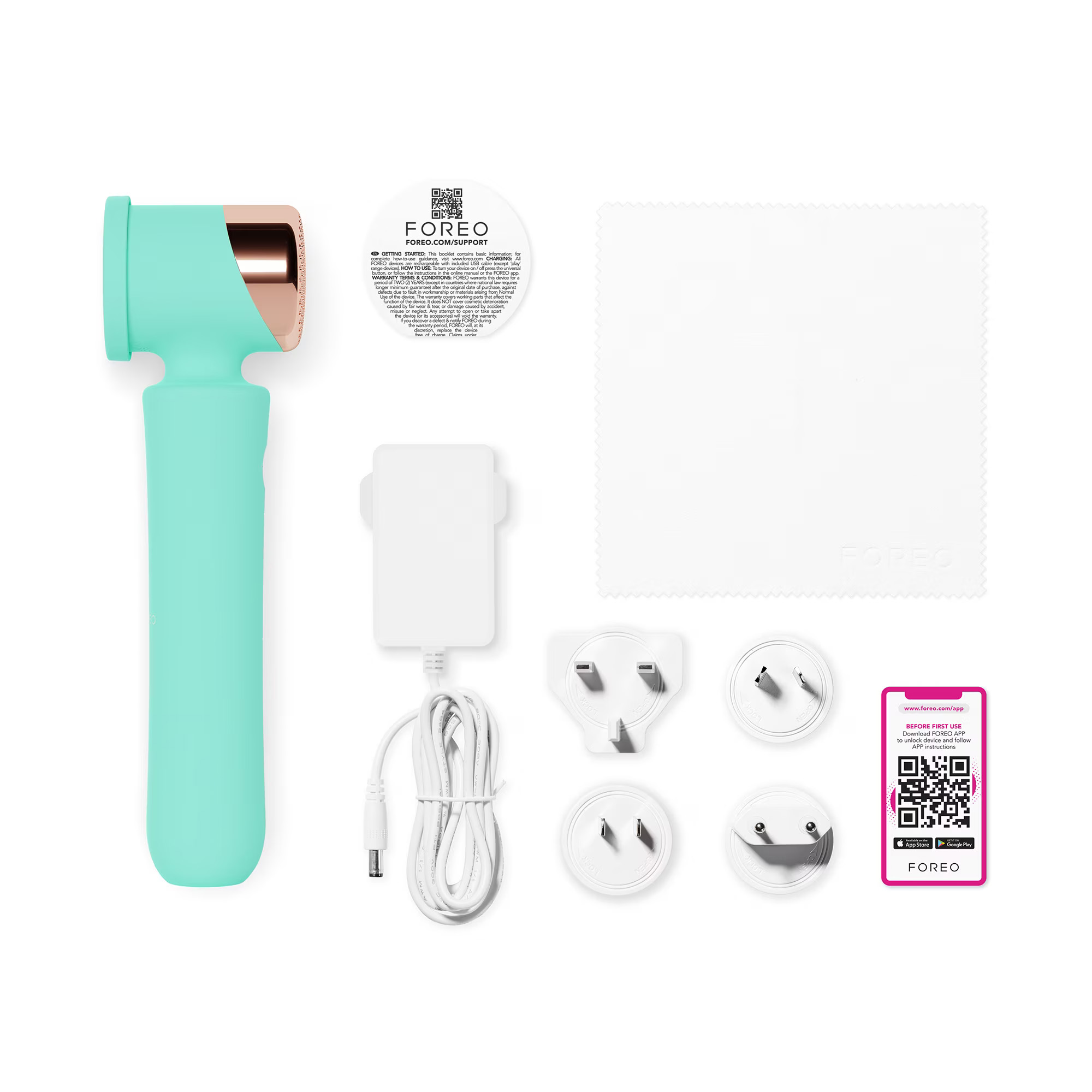Uređaj za uklanjanje dlačica Foreo Peach 2 Mint