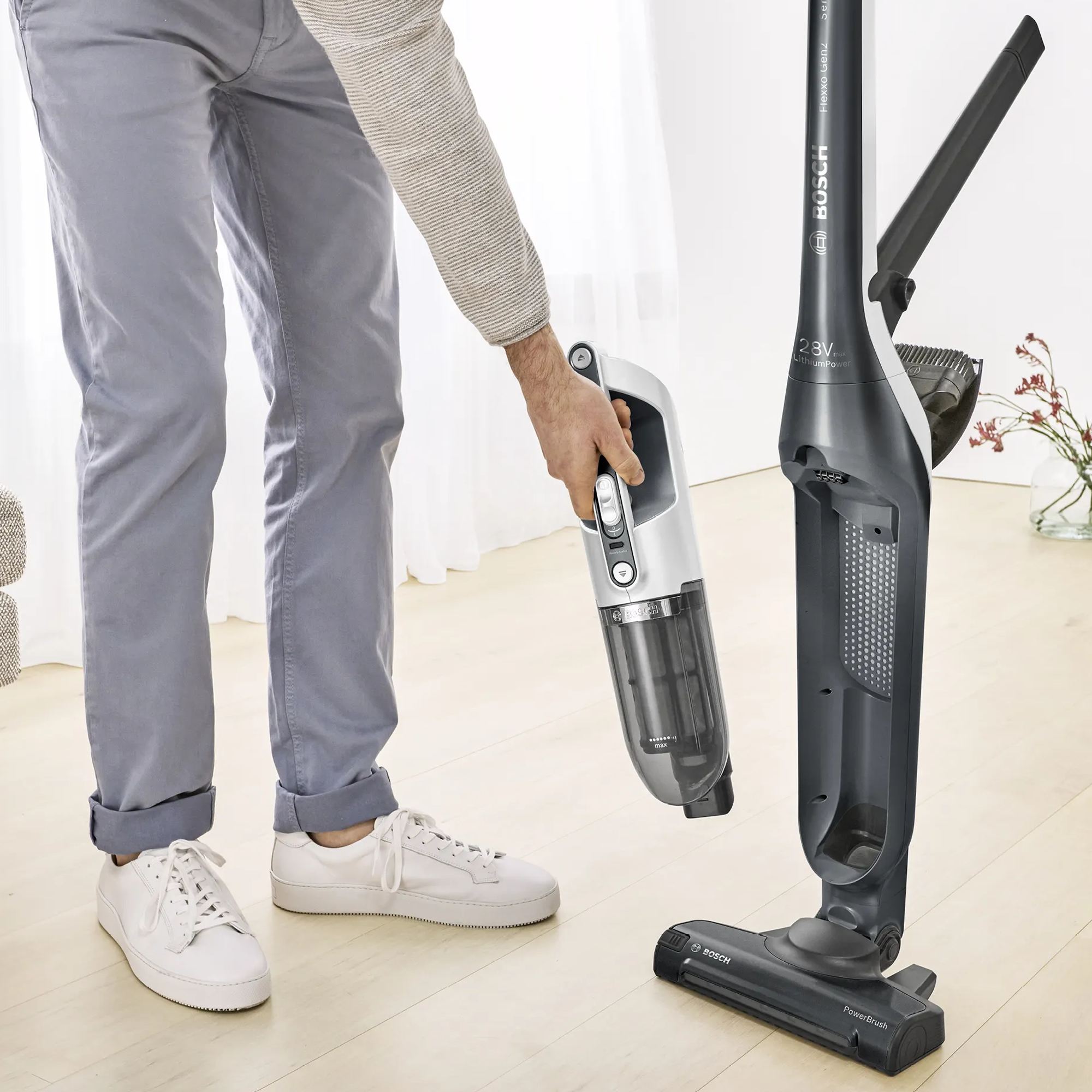 Štapni usisivač Bosch BCH3K2801 Flexxo Gen2 Serie 4