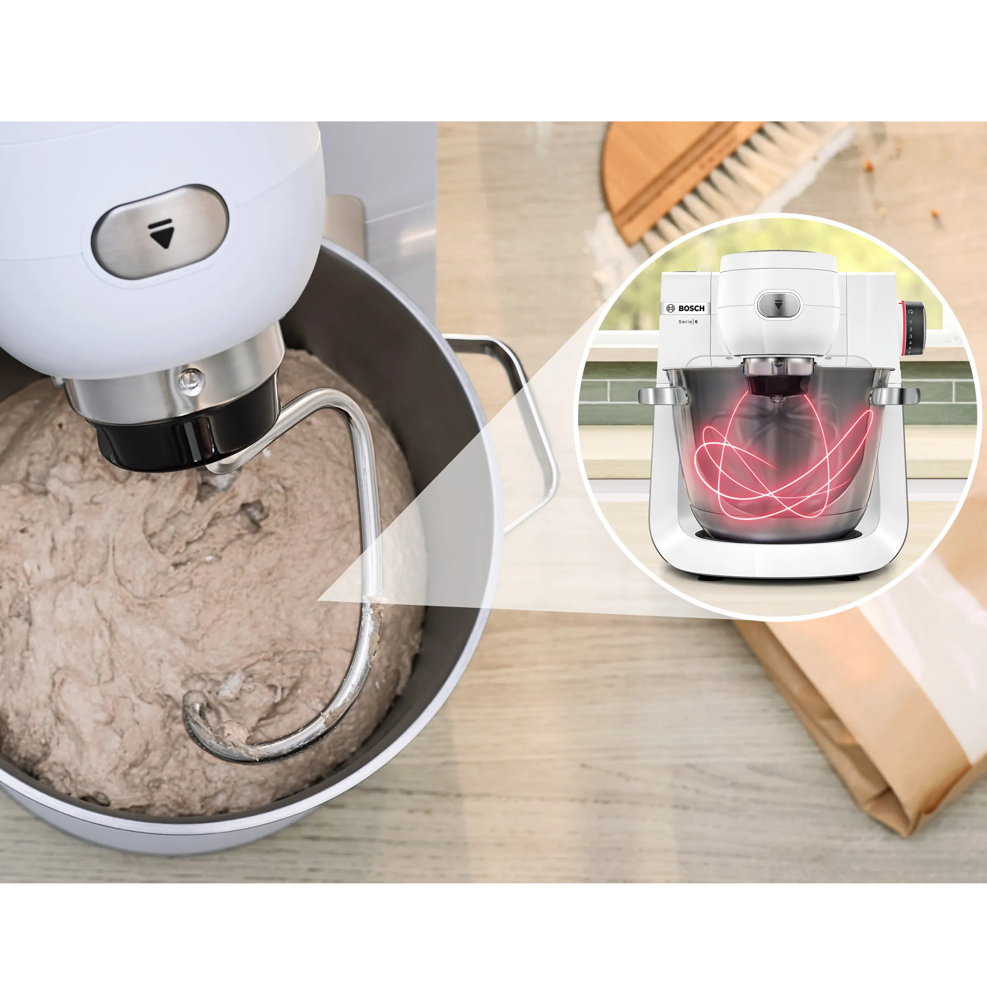 Kuhinjski robot s vagom Bosch MUMS6EW22