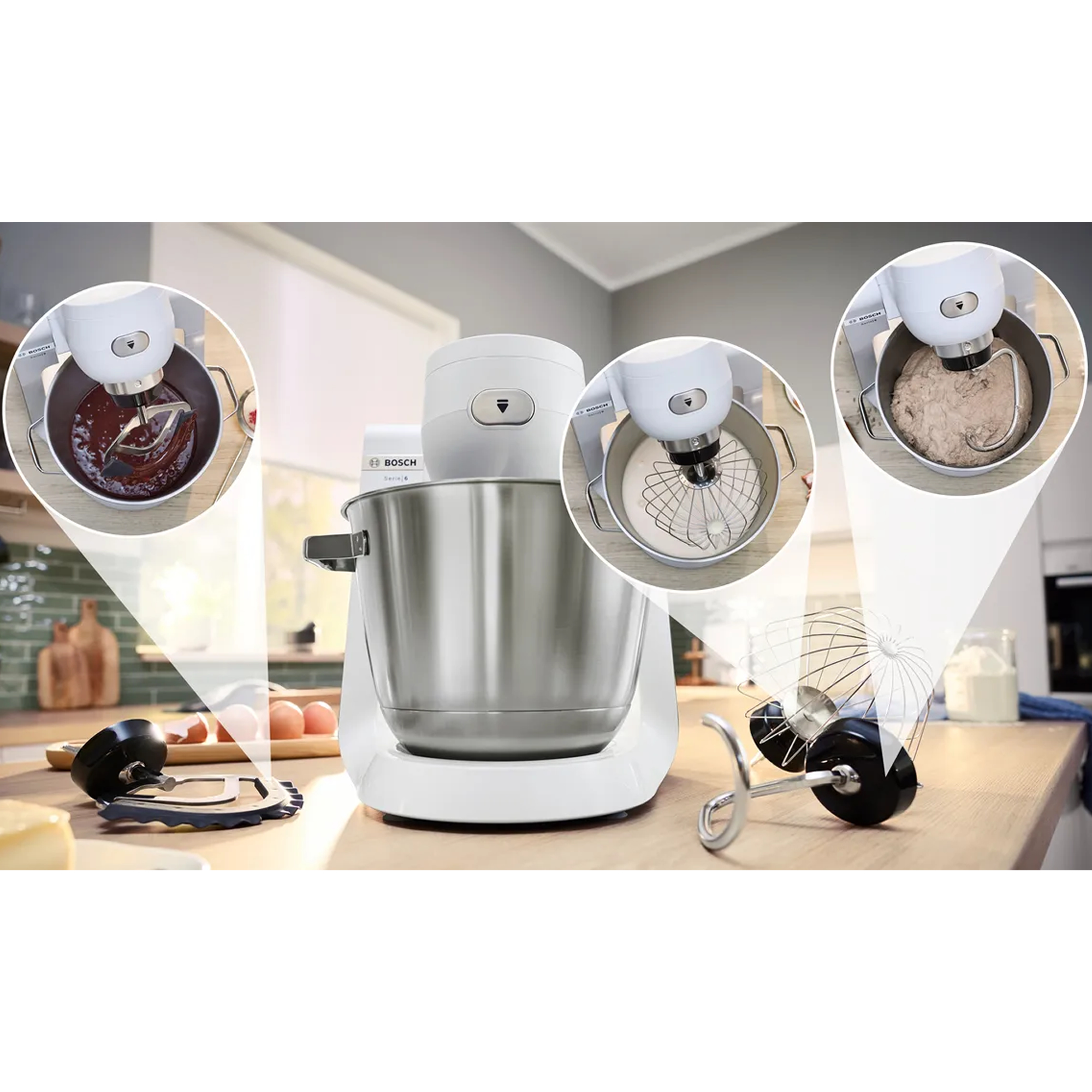 Kuhinjski robot s vagom Bosch MUMS6EW22