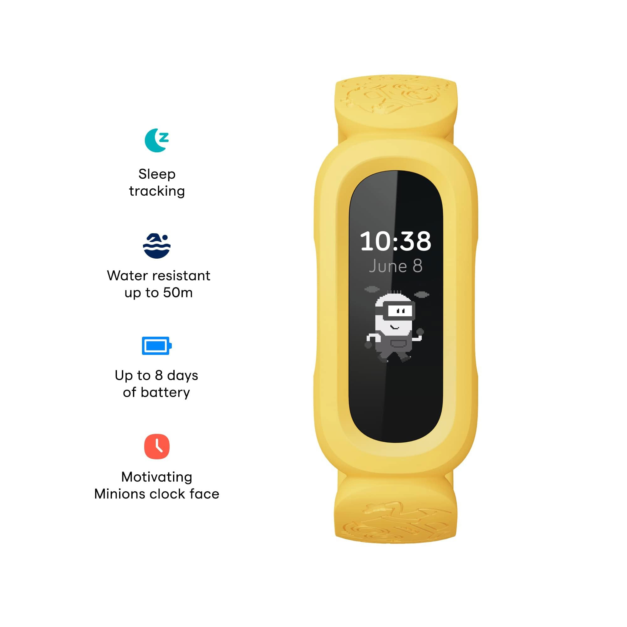Tracker Fitbit Ace 3 FB419BKYW Black + Minion Yellow