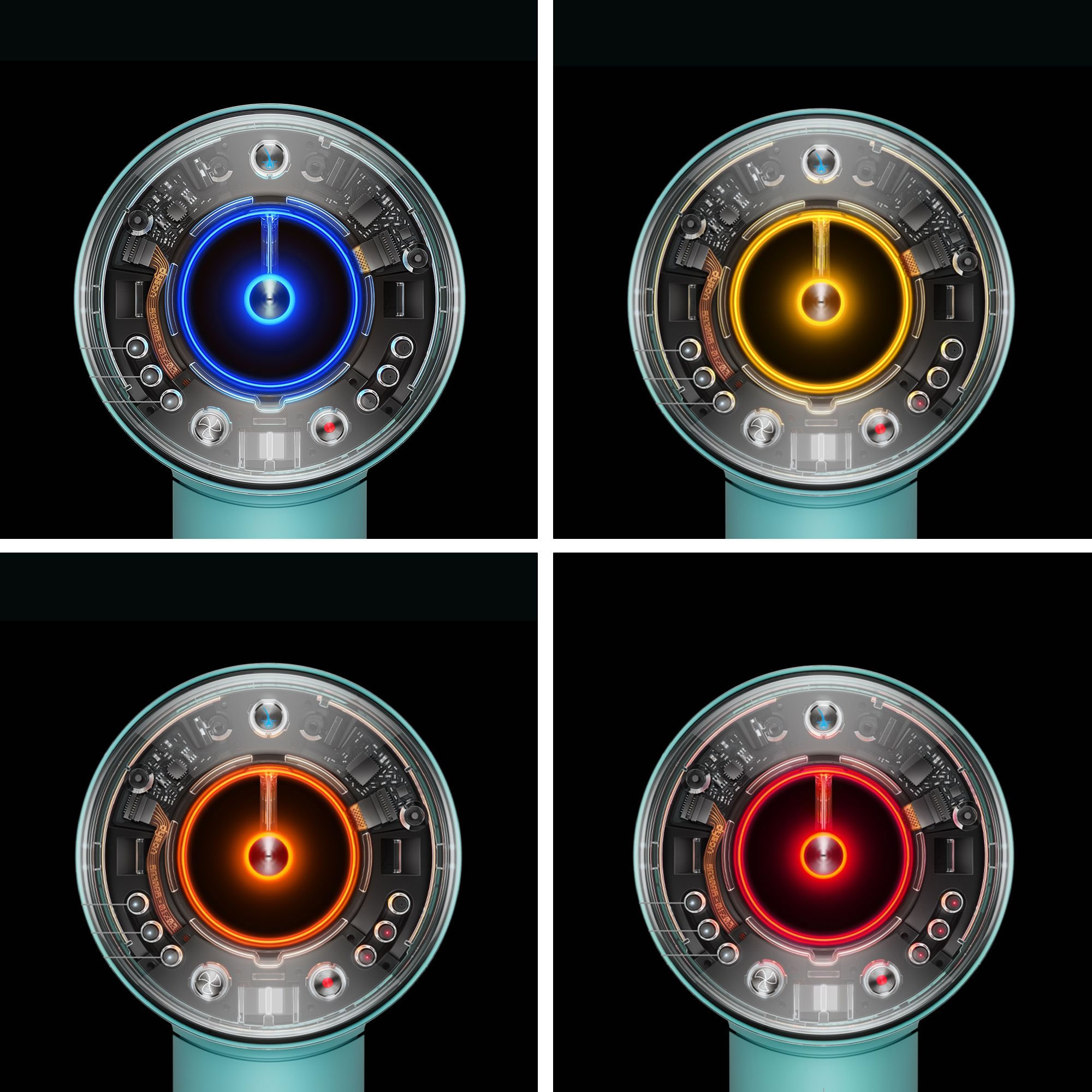 Fen Dyson Supersonic HD16 Nural Ceramic Patina/Topaz
