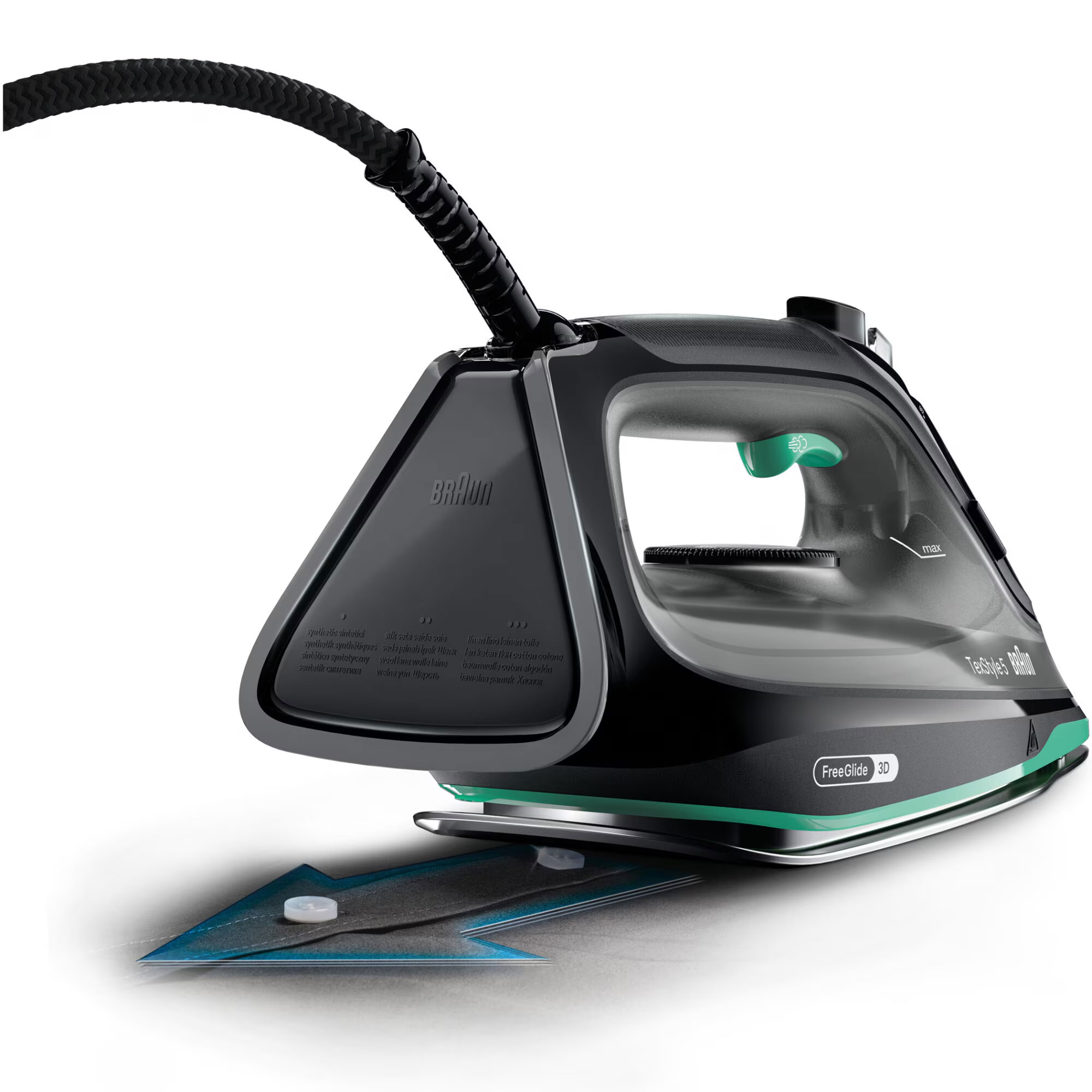 Pegla Braun SI5277GR TexStyle 5 2700W Green