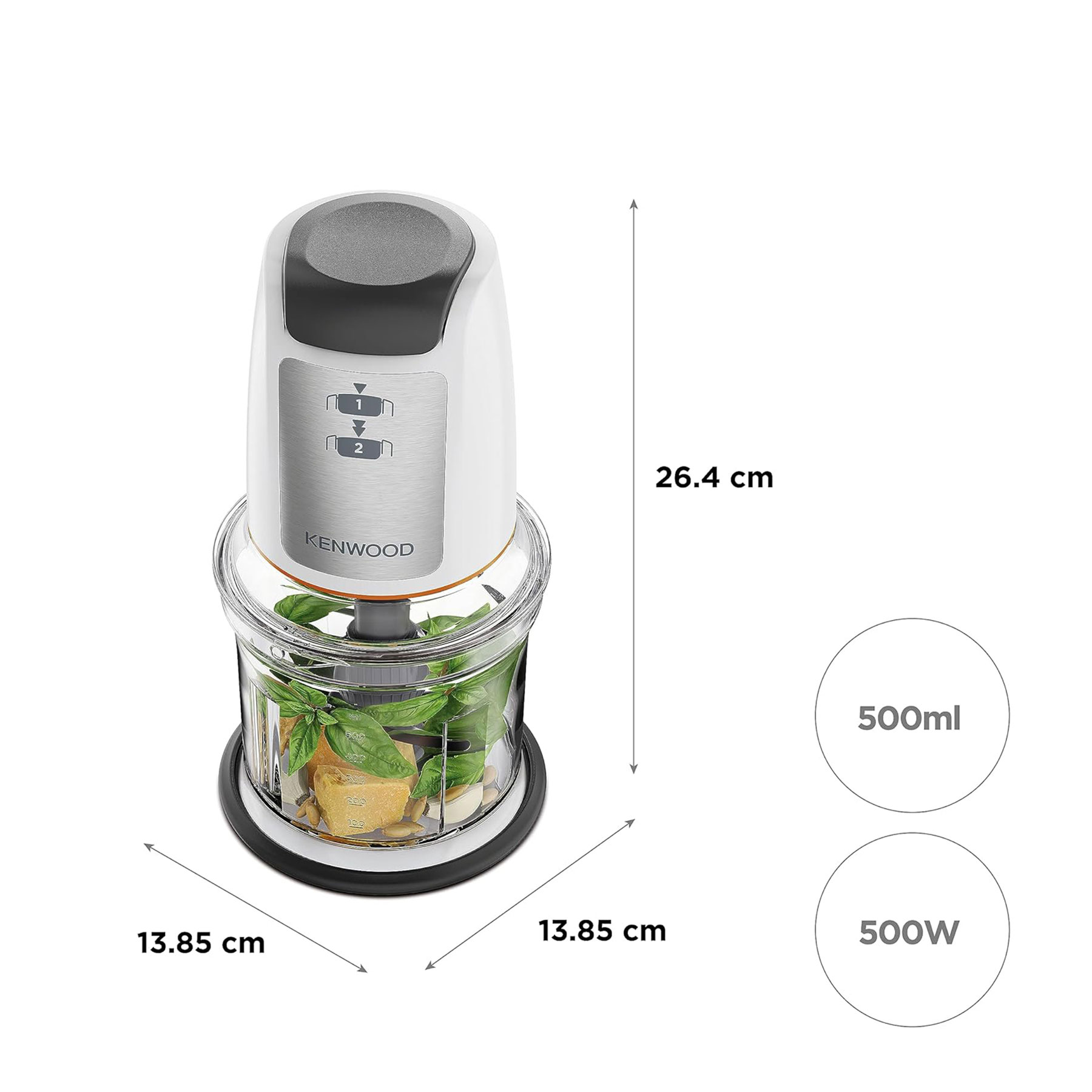 Mini sjeckalica Kenwood CHP61.100WH Easy Chop
