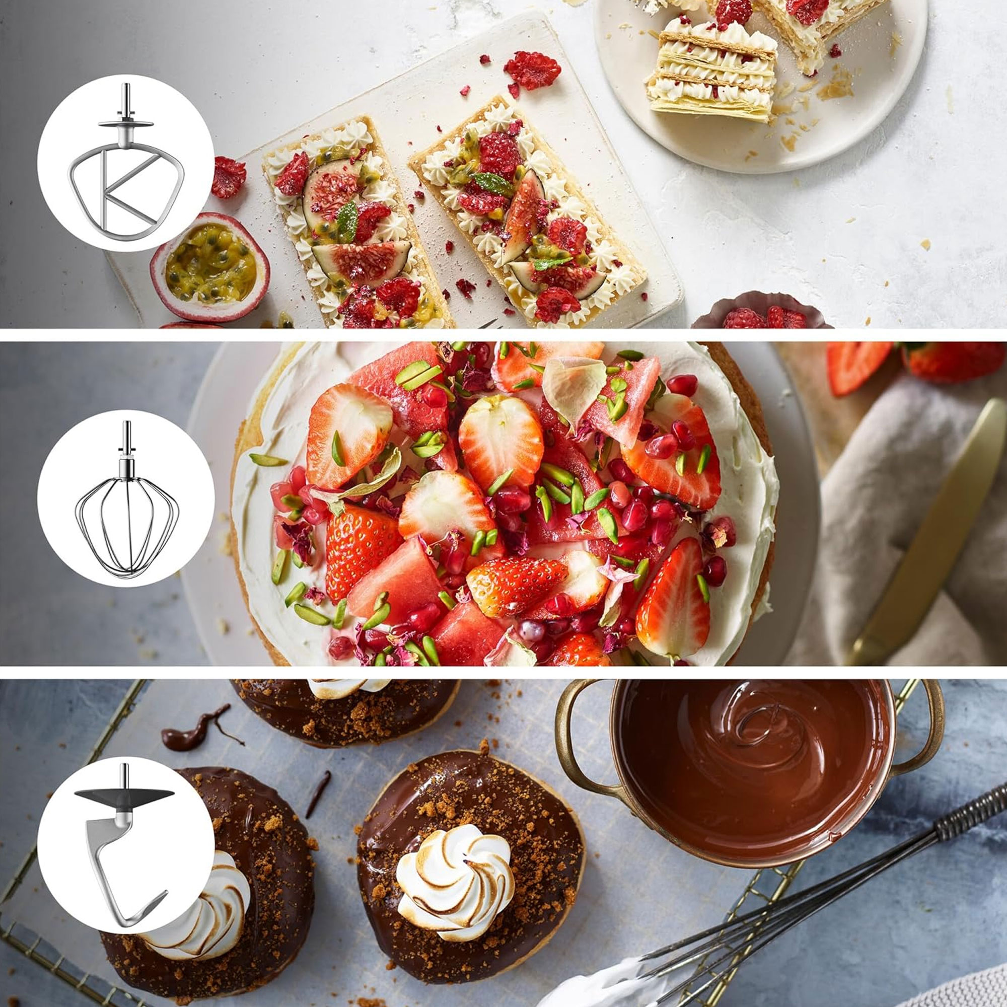 Kuhinjski robot Kenwood KVC65.001WH Titanium Chef Baker