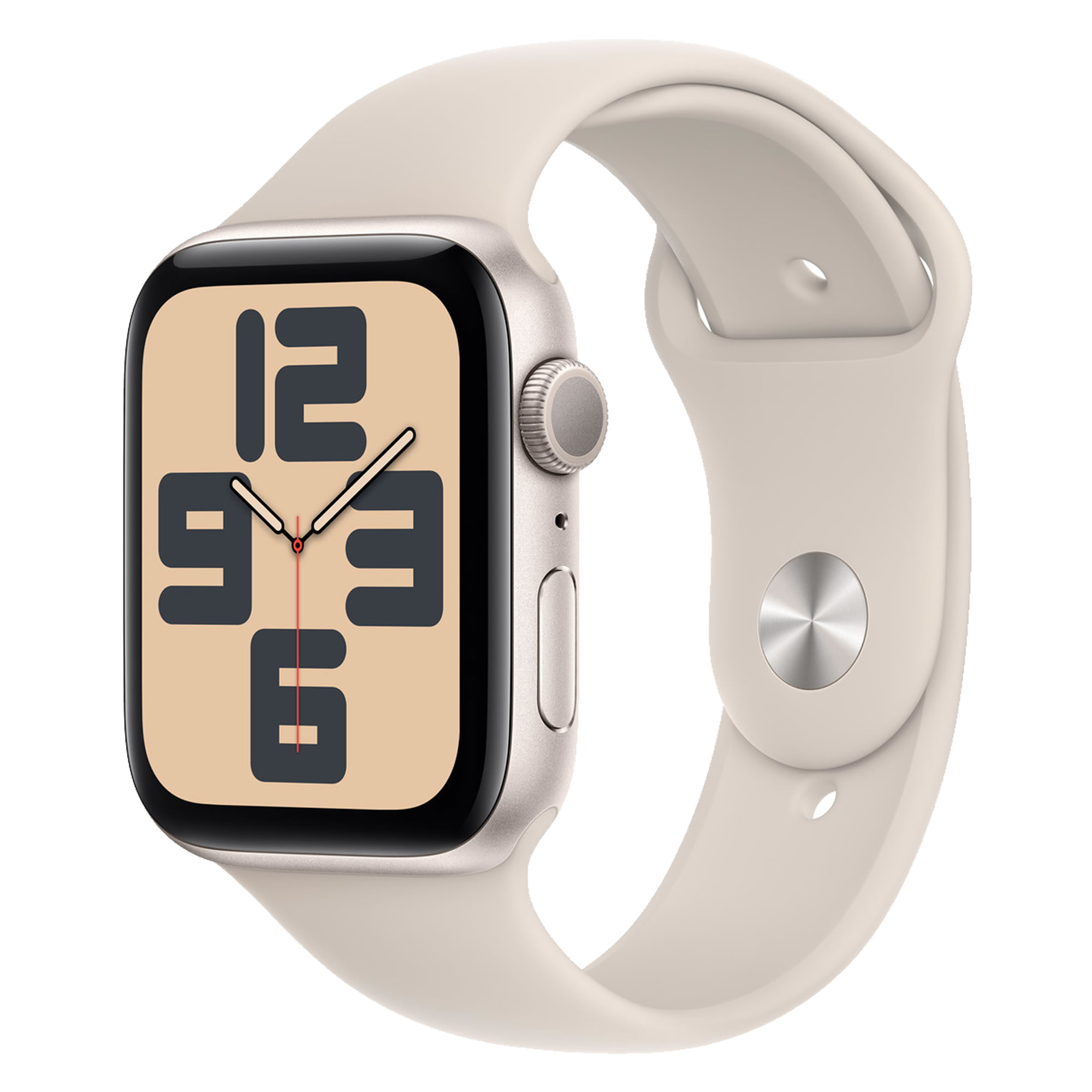 Apple Watch SE2 v3 GPS 40mm Starlight Alu Case with Starlight Sport Band - S/M