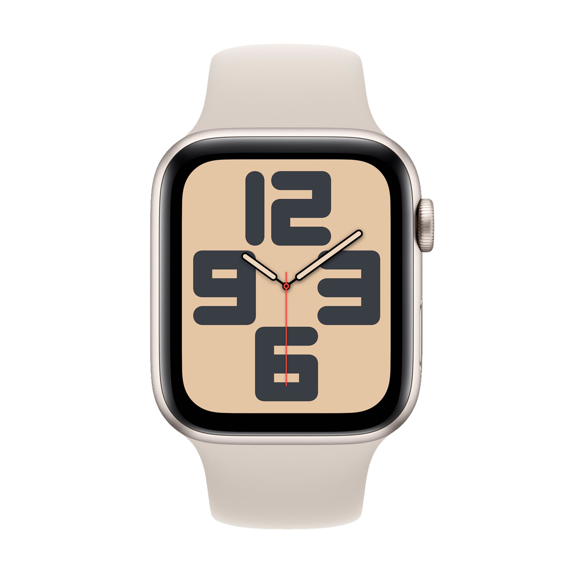 Apple Watch SE2 v3 GPS 40mm Starlight Alu Case with Starlight Sport Band - S/M