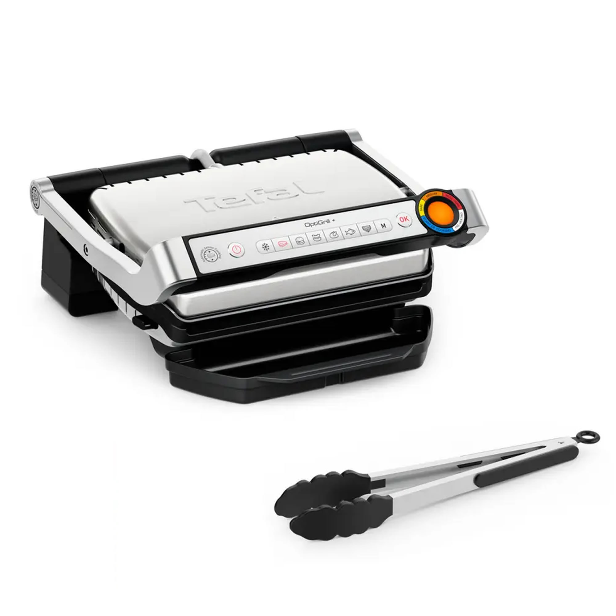 Roštilj Tefal GC718D10 Optigrill + Tefal hvataljke