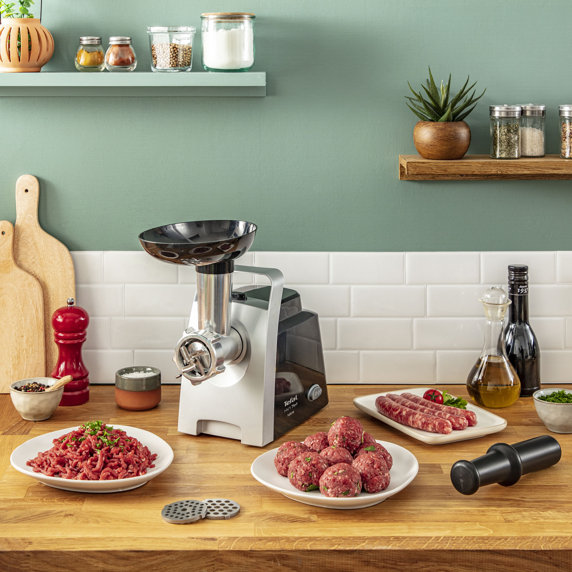 Mašina za mljevenje mesa Tefal NE109838 7u1