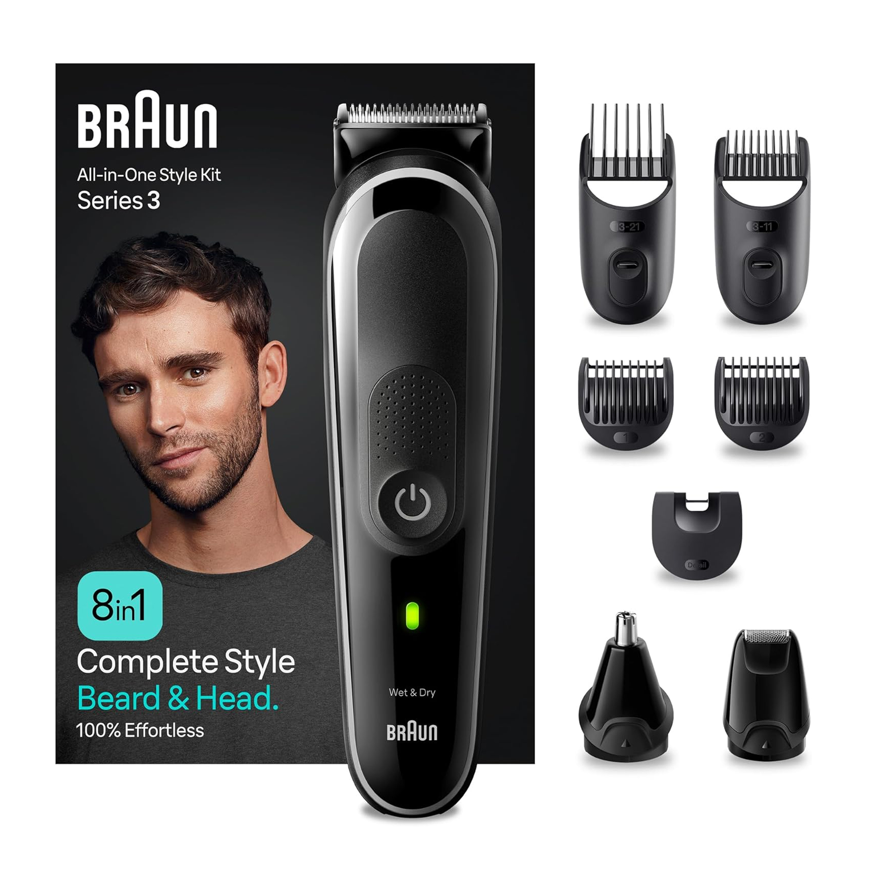 Multigrumer Braun MGK3440 Serie 3 8u1