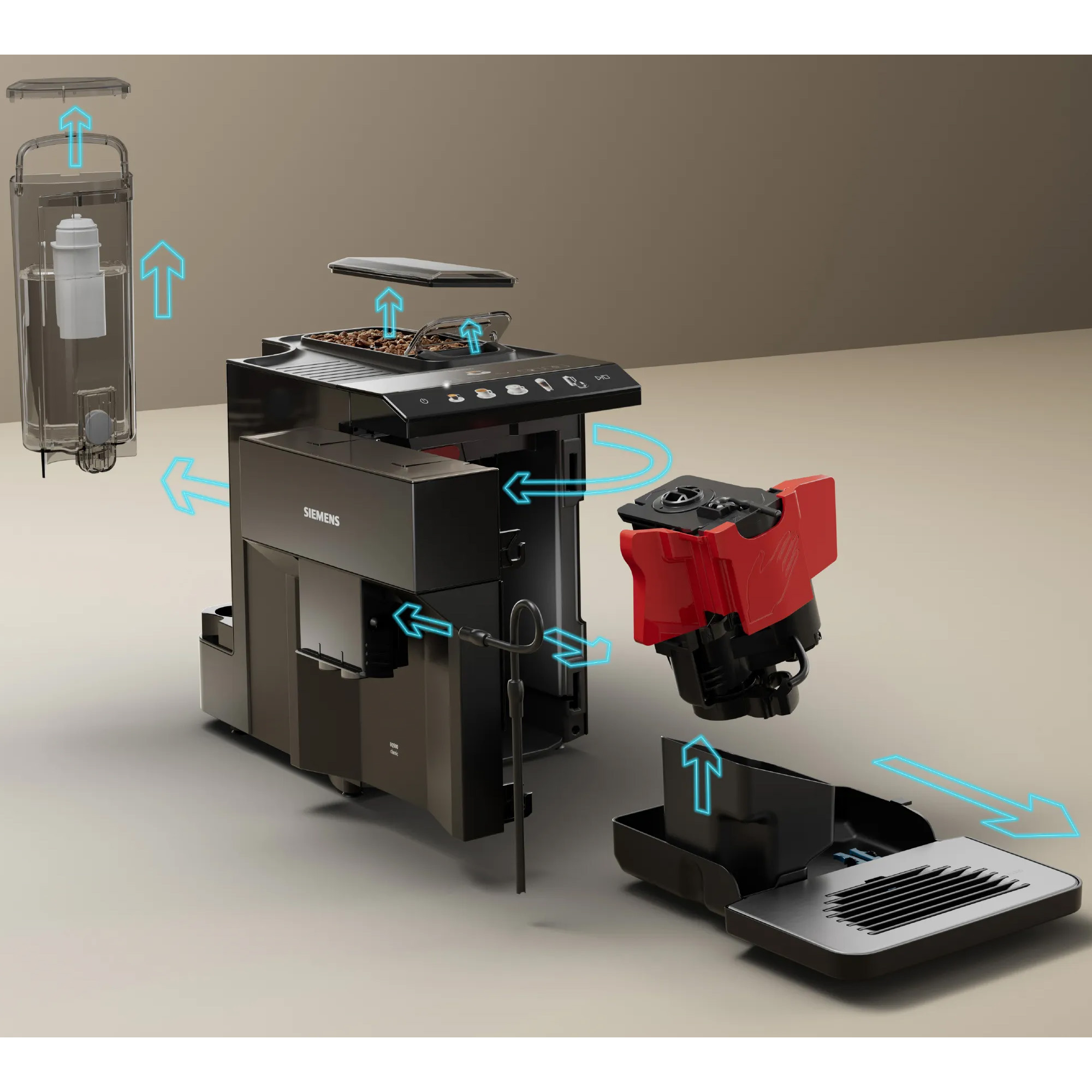 Automatski aparat za kafu Siemens TP511R09