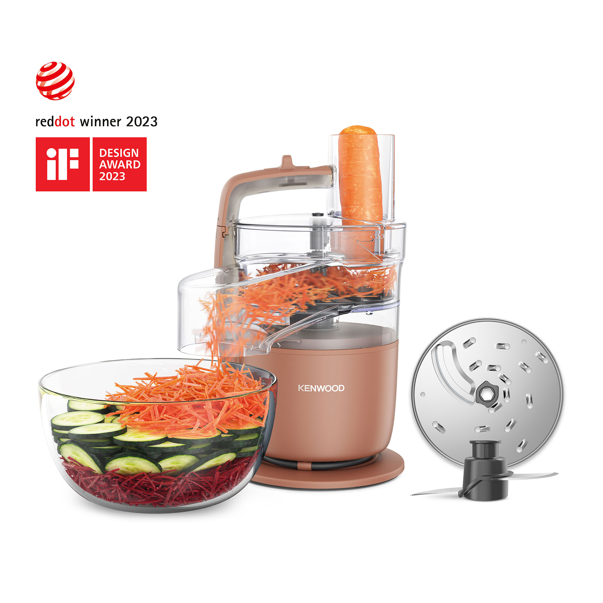 Multipraktik Kenwood FDP22.130RD 650W Red